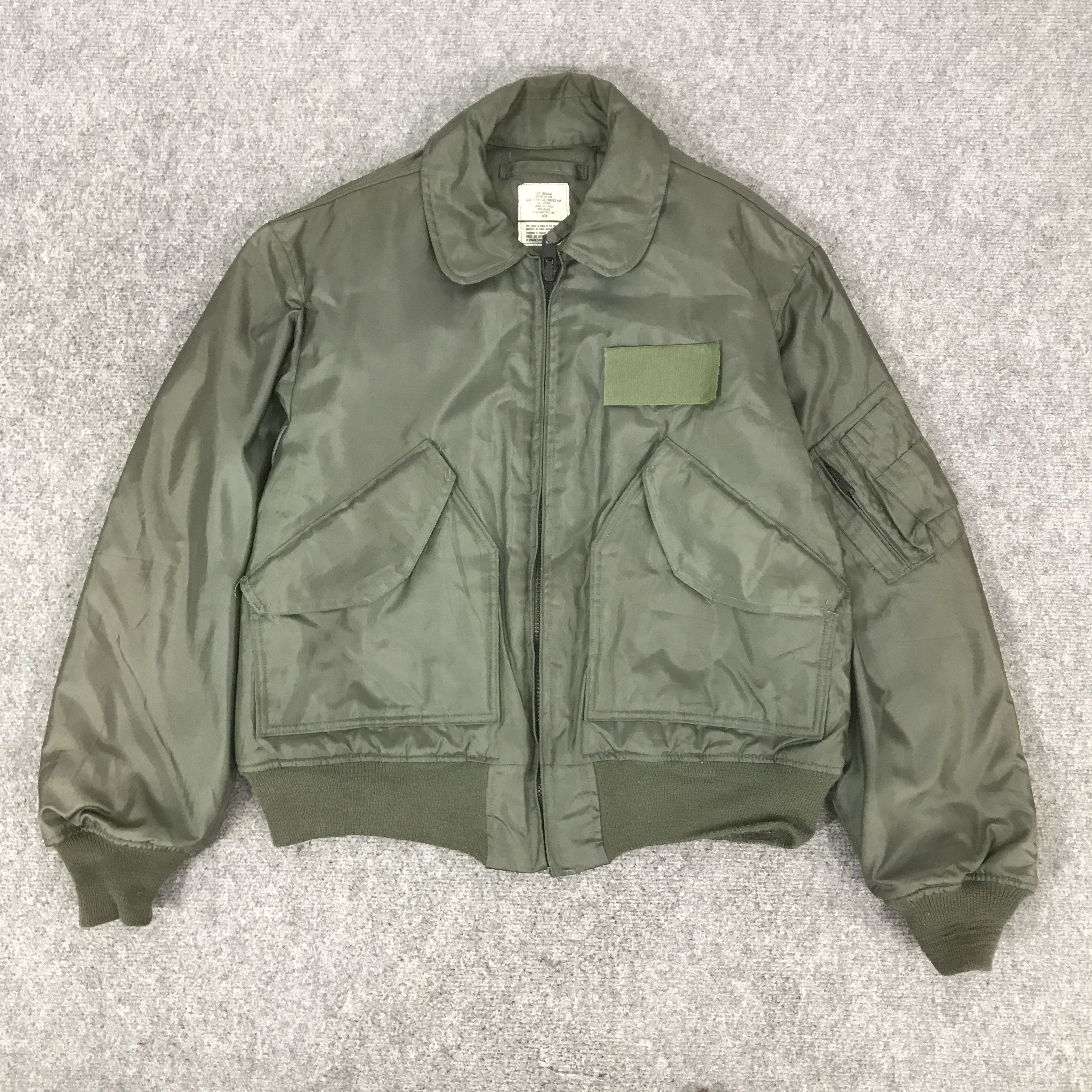 Alpha Industries VTG ALPHA INDUSTRIES BOMBER JACKET K71B26 Size US M / EU 48-50 / 2 - 1 Thumbnail