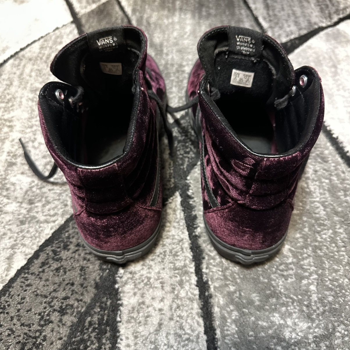 Vans Vans: Skate Sk8-Hi - Re-Issue 'Velvet' Size US 10.5 / EU 43-44 - 3 Thumbnail