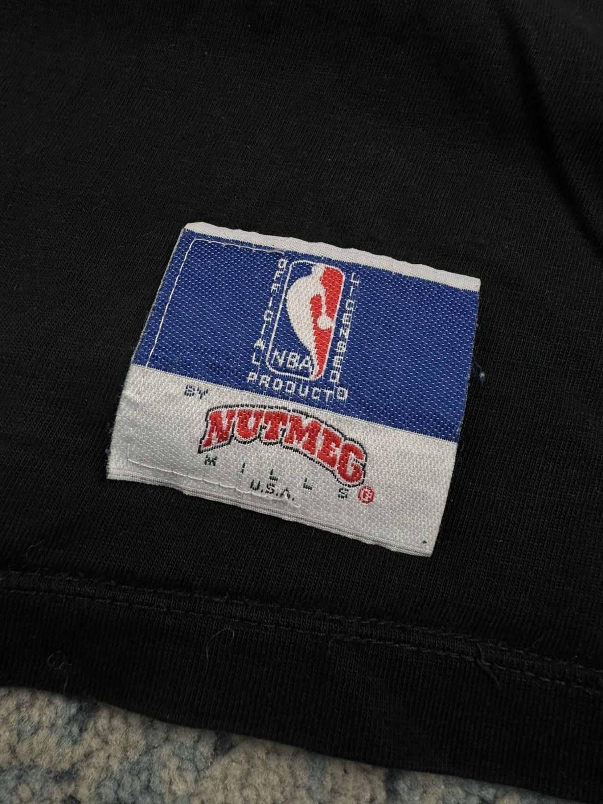 Nutmeg Vintage 90s Nutmeg Seattle Sonics NBA basketball graphic tee Size US XL / EU 56 / 4 - 6 Thumbnail