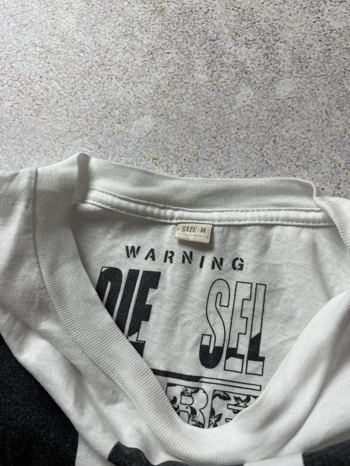 Diesel DIE FOR SUCCESS OVER YOU Diesel Tee Drip Y2K Size US M / EU 48-50 / 2 - 3 Thumbnail