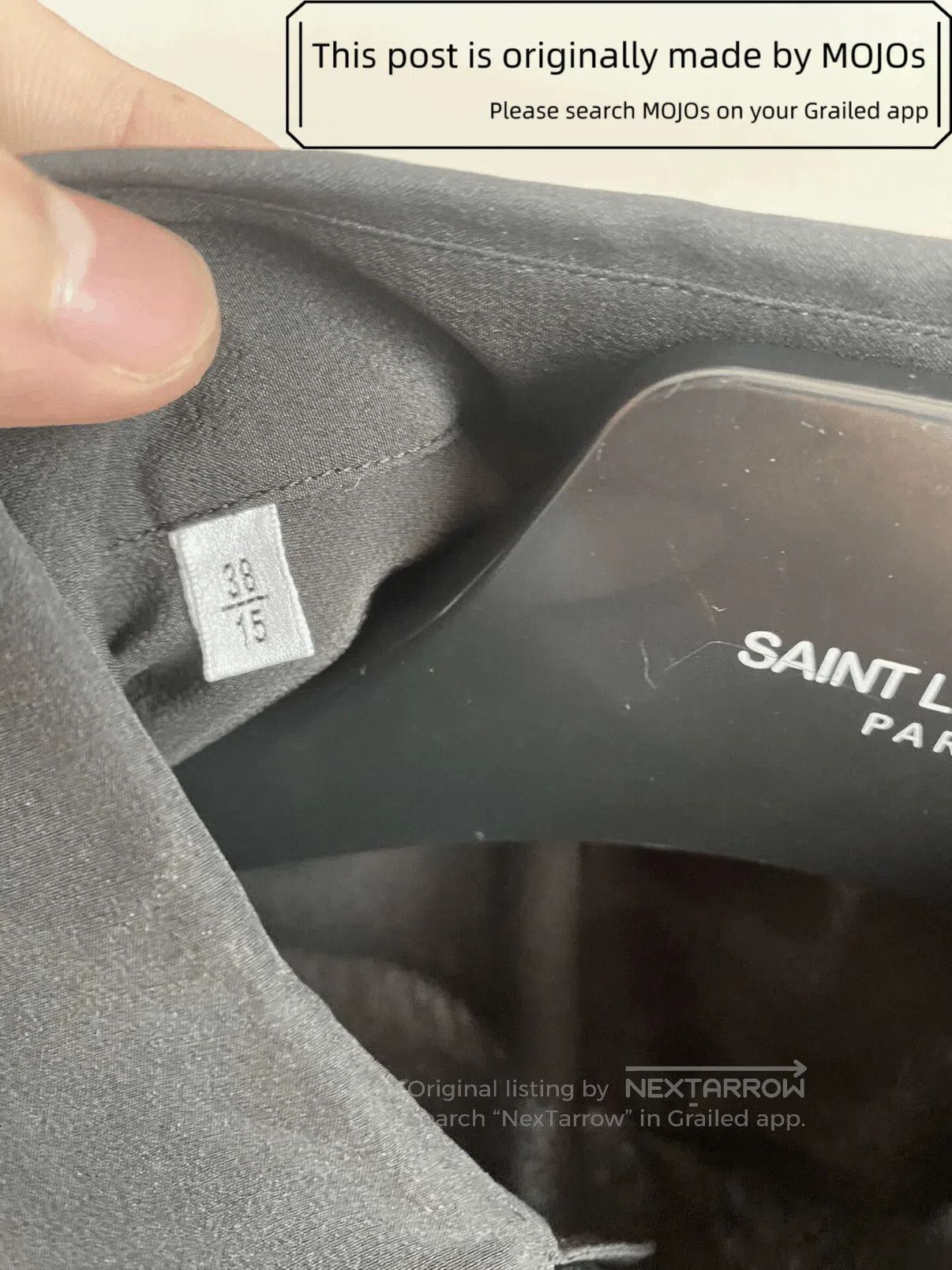 Saint Laurent Paris Sz 38 Saint Laurent Paris 14AW Leopard Patch Shirt mojos152 Size US M / EU 48-50 / 2 - 4 Thumbnail