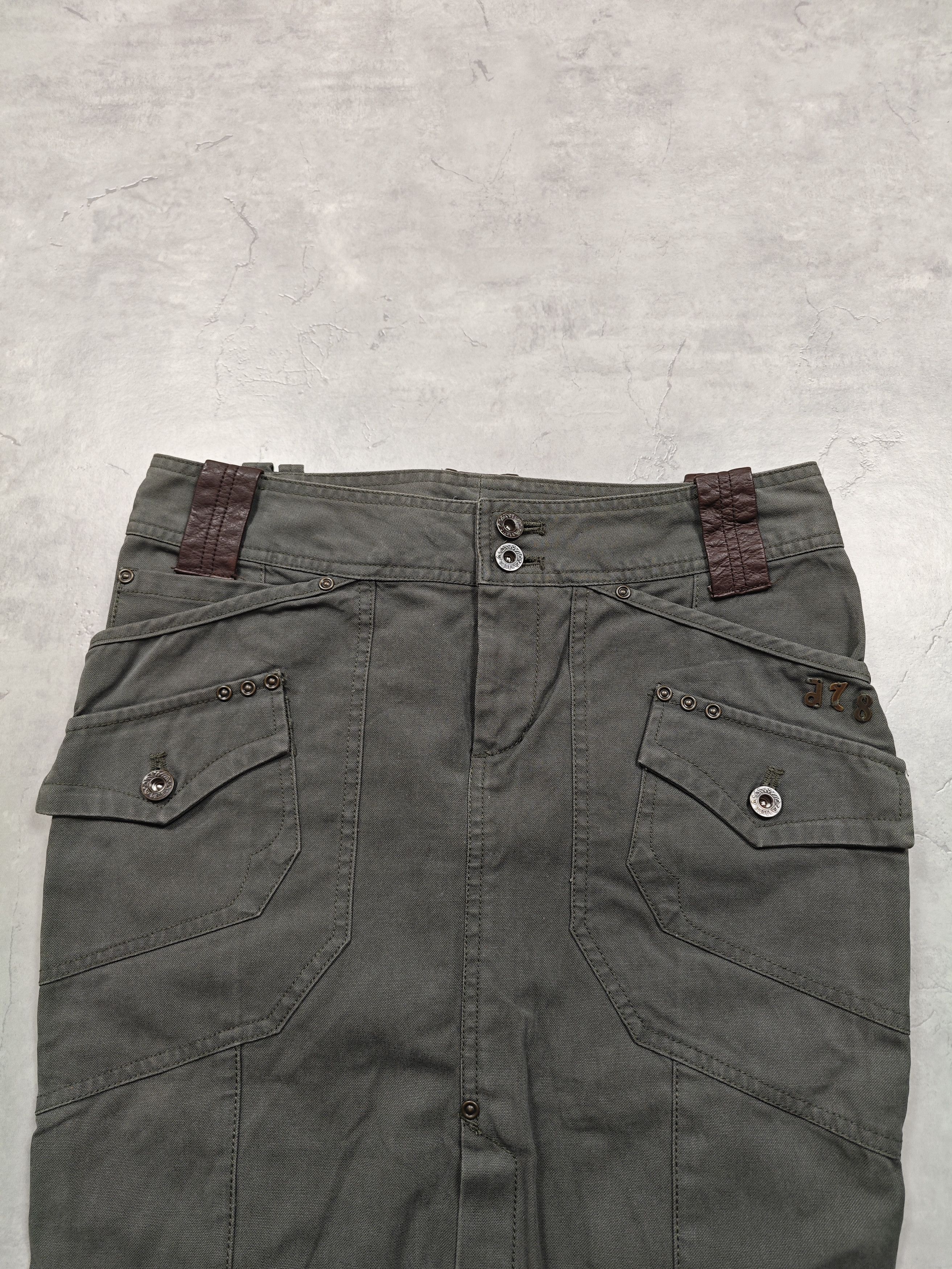 Diesel Diesel Vintage Avant Garde Skirt Size 27" / US 4 / IT 40 - 2 Thumbnail