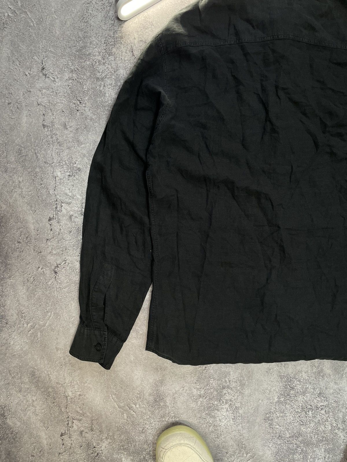 Gianfranco Ferre Vintage Gianfranco Ferre Shirt Collared linen flax Size US S / EU 44-46 / 1 - 12 Thumbnail