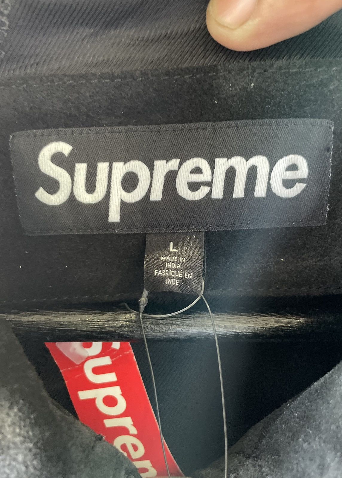Supreme Supreme Suede Work Jacket Size US L / EU 52-54 / 3 - 6 Thumbnail