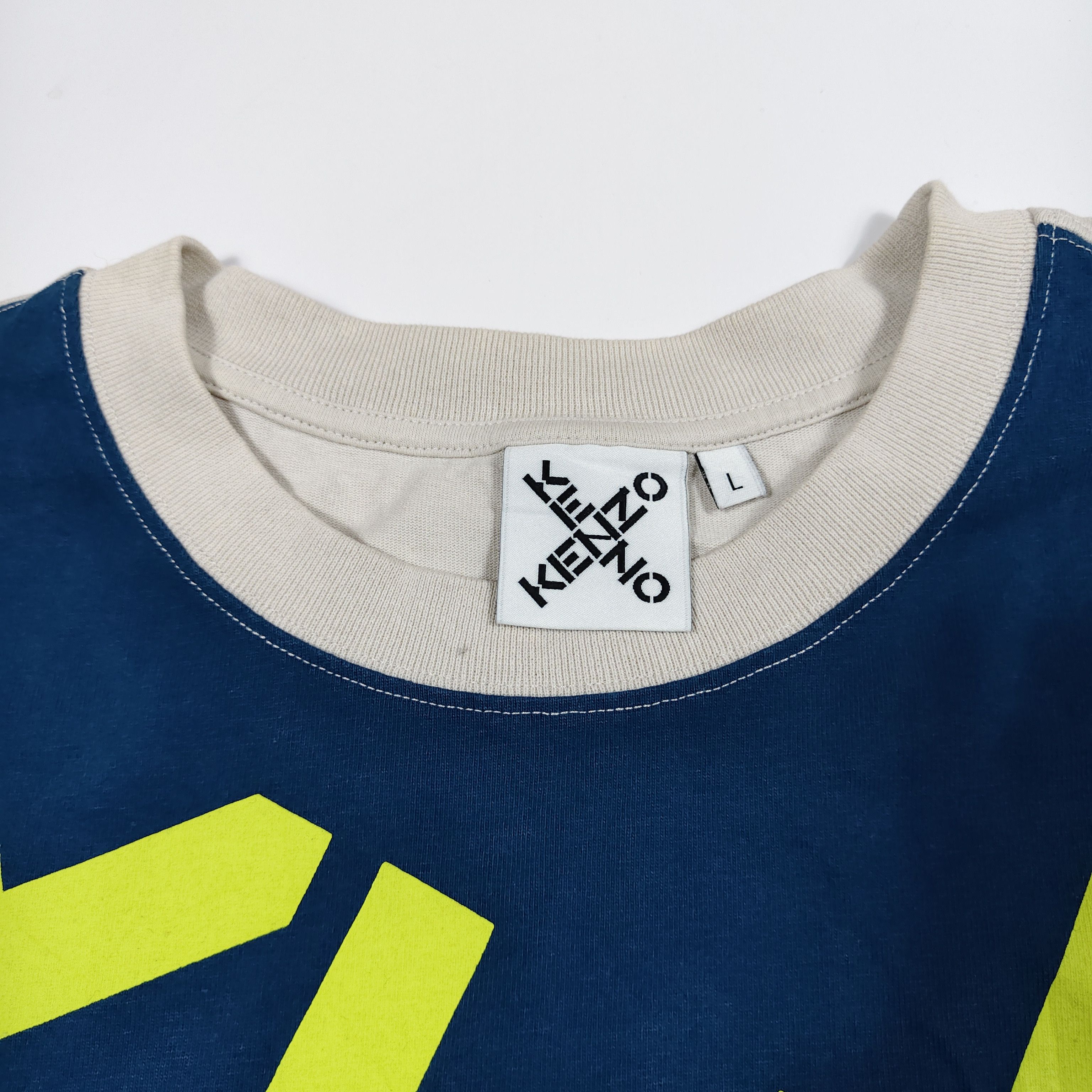 Kenzo FW22 Kenzo Diagonal Logo Colorblock #F Size US M / EU 48-50 / 2 - 6 Thumbnail
