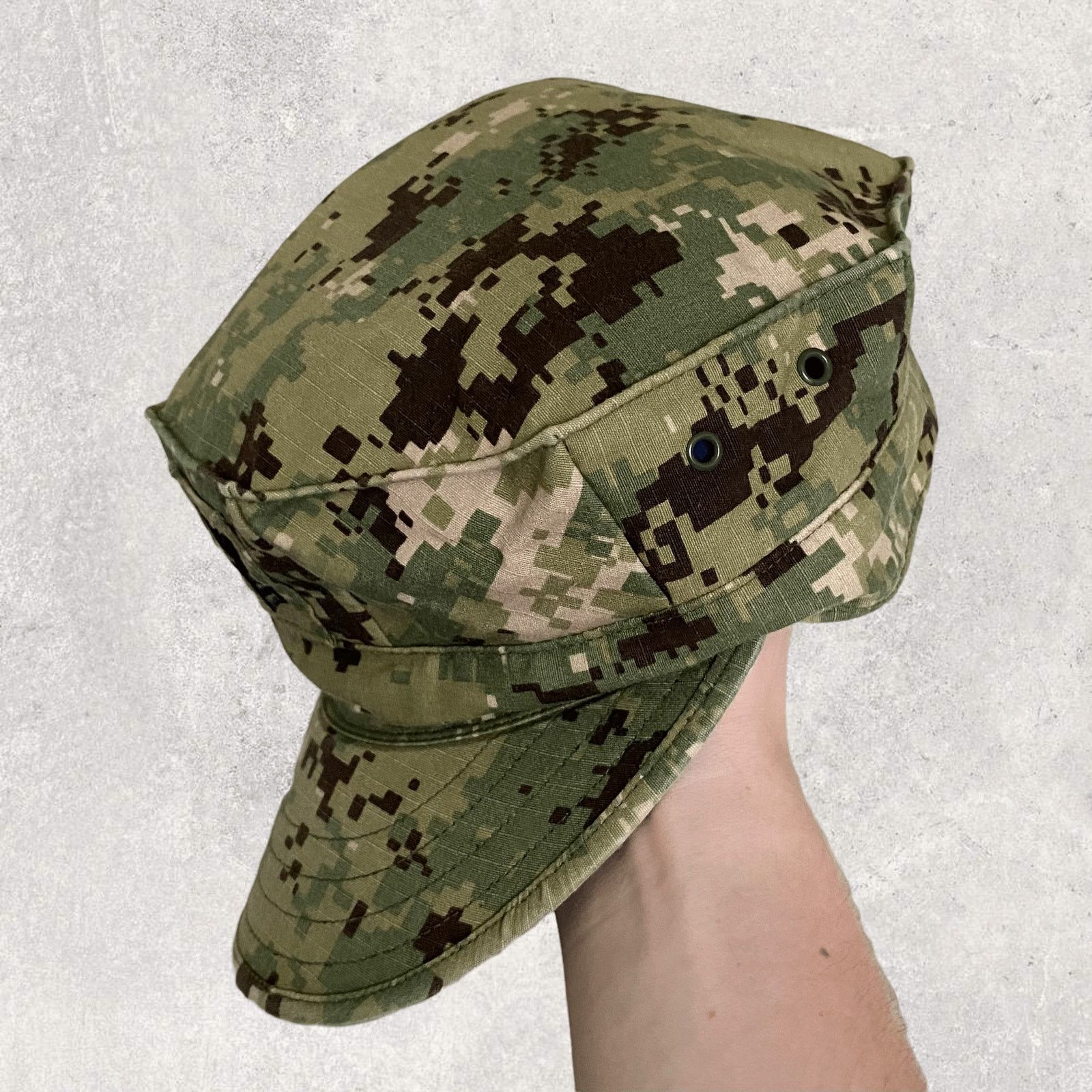 Vintage Vintage Y2K US Marines Digital Camo Hat 7 1/2 Embroidered Size ONE SIZE - 3 Thumbnail