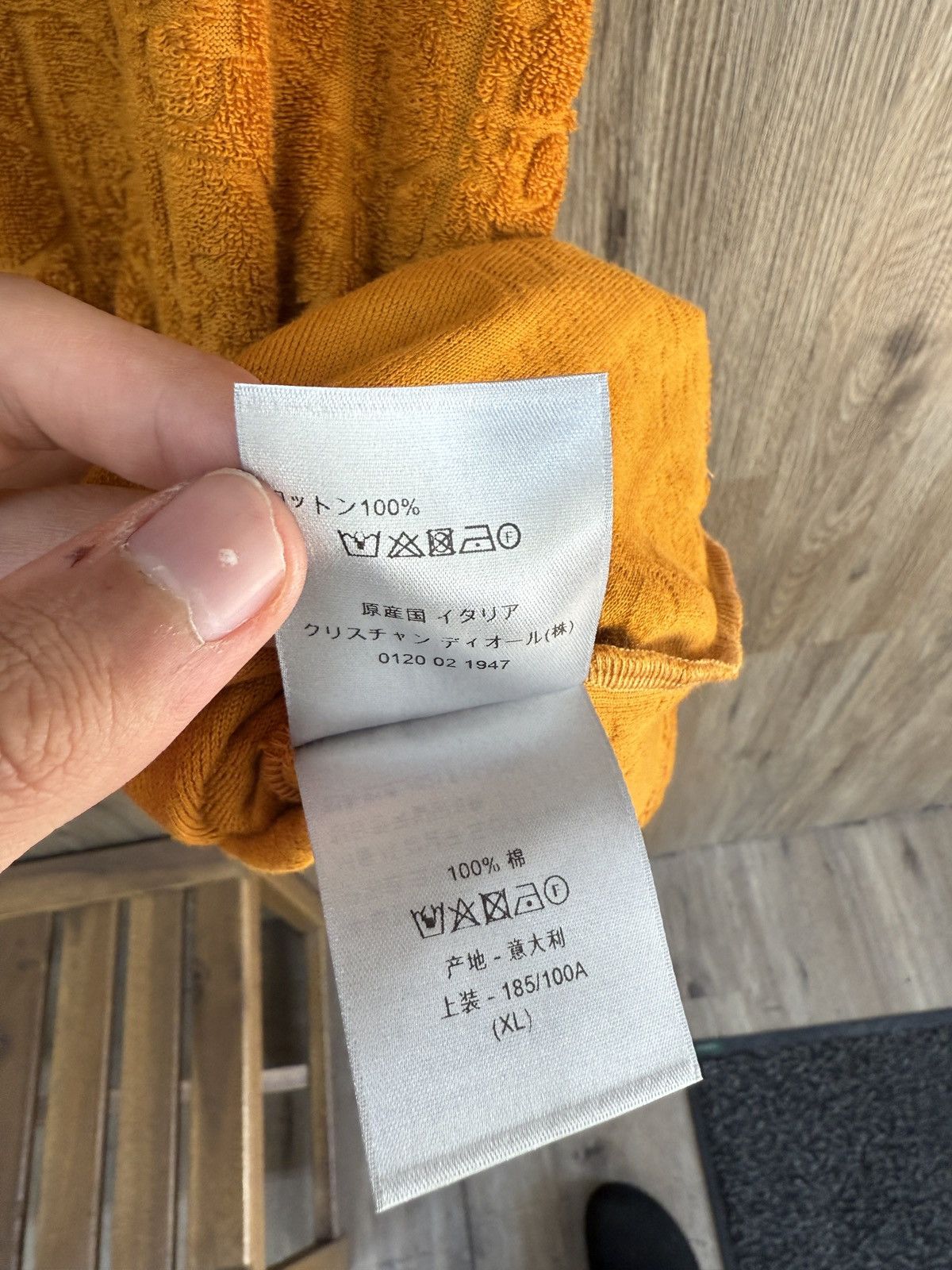 Dior Christian Dior Orange Short Sleeve Size US XL / EU 56 / 4 - 11 Thumbnail