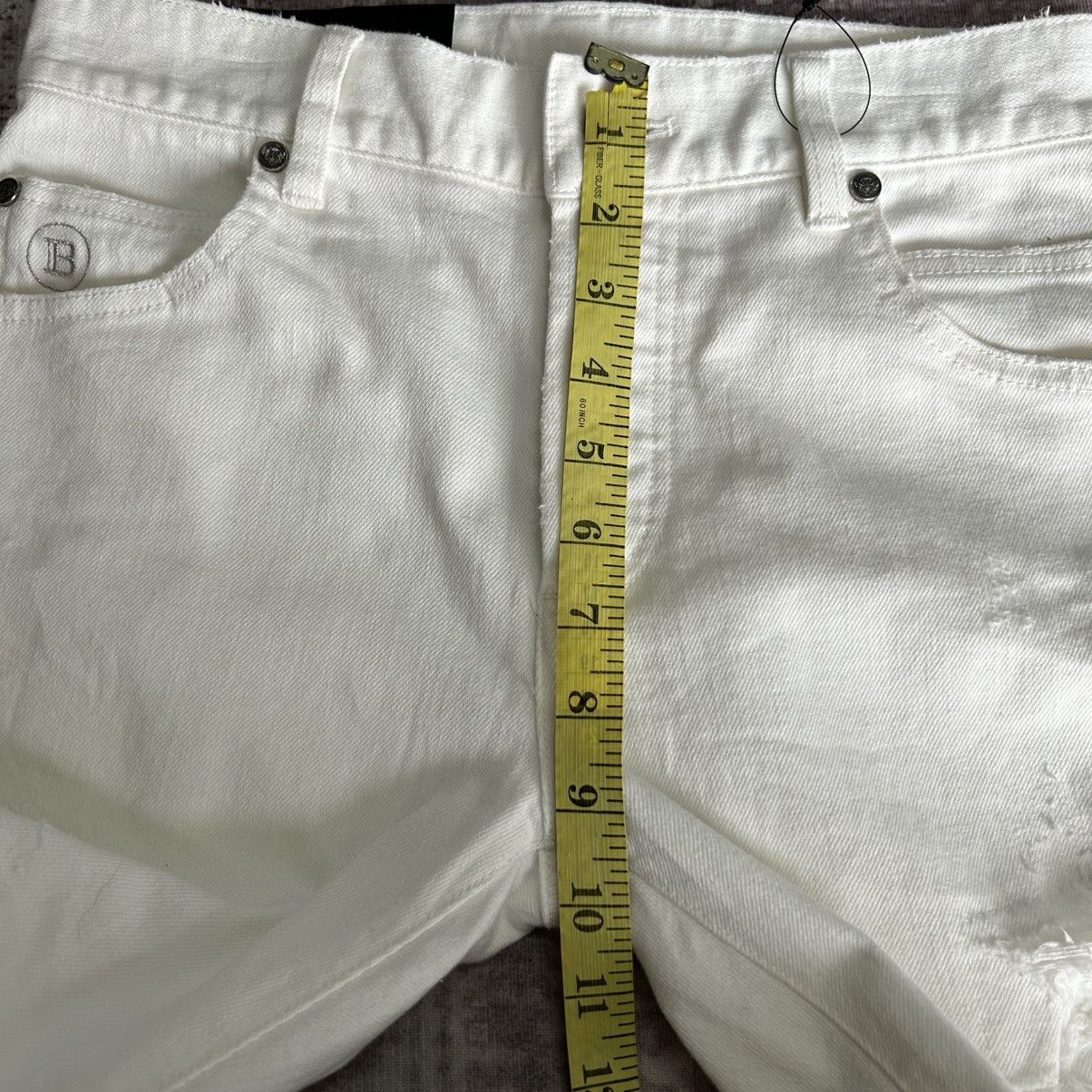 Balmain Balmain Slim Paris Distressed Jeans Size US 28 / EU 44 - 18 Thumbnail