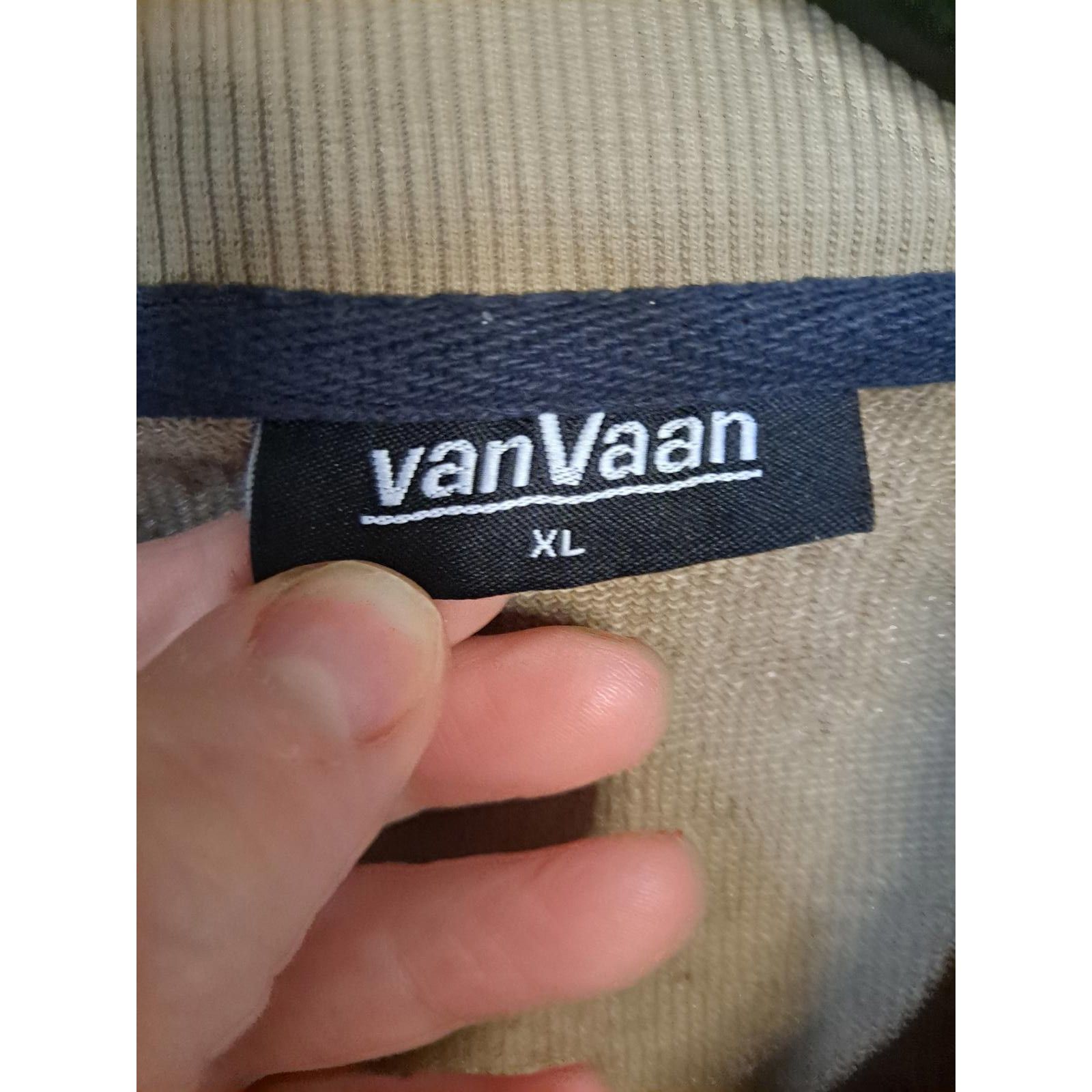 Other VanVaan Tan and Black Stripe Full Zip Sweatshirt Size XL Size US XL / EU 56 / 4 - 3 Thumbnail