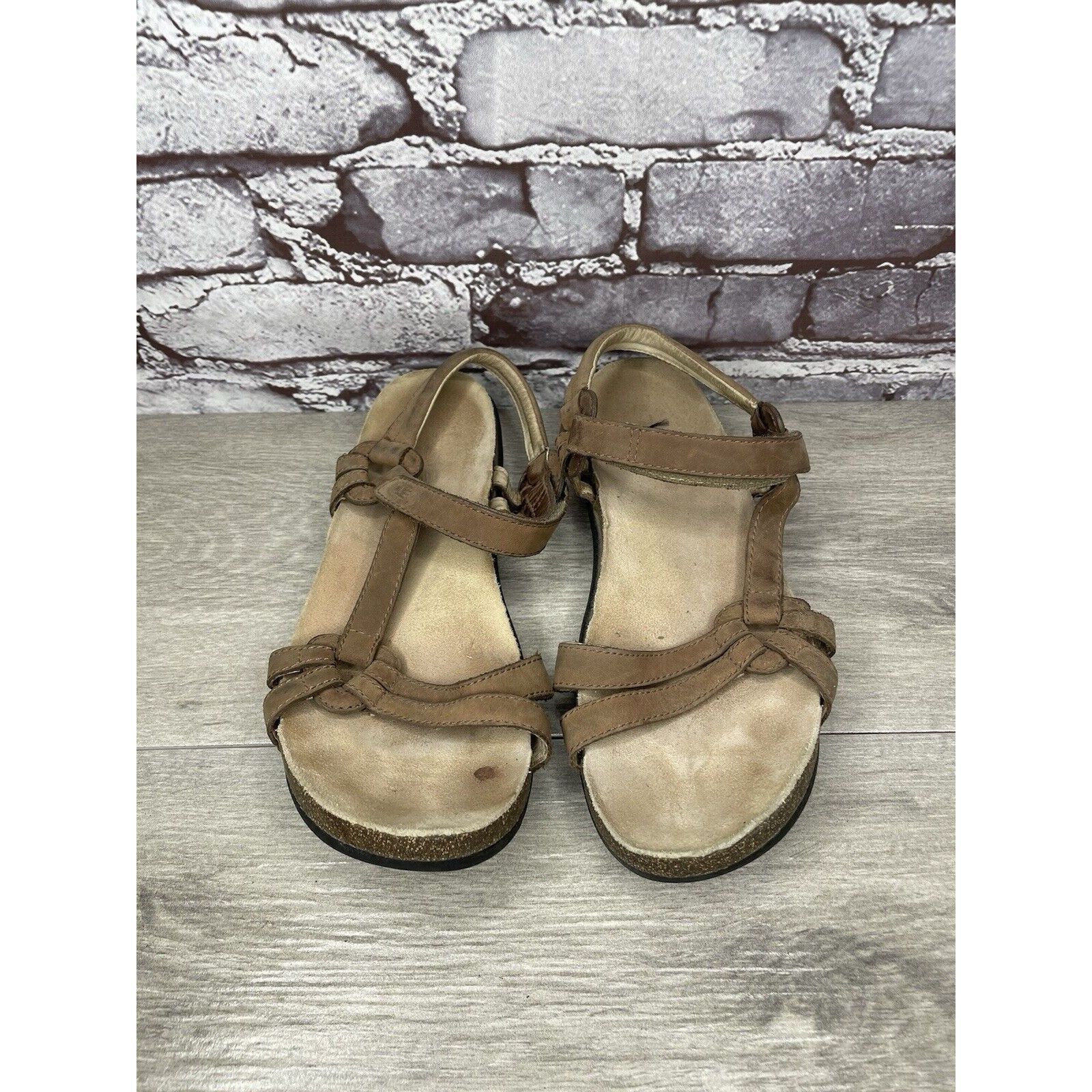 Teva Teva Ventura Cork Brown Ankle Strappy Casual Outdoor Sandals Size US 9 / IT 39 - 16 Thumbnail