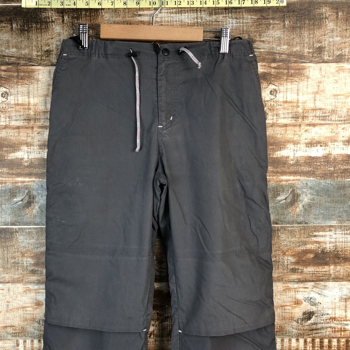 Japanese Brand Eclosion Grey Casual hiking Pants #A2377 Size 26" / US 2 / IT 38 - 4 Thumbnail