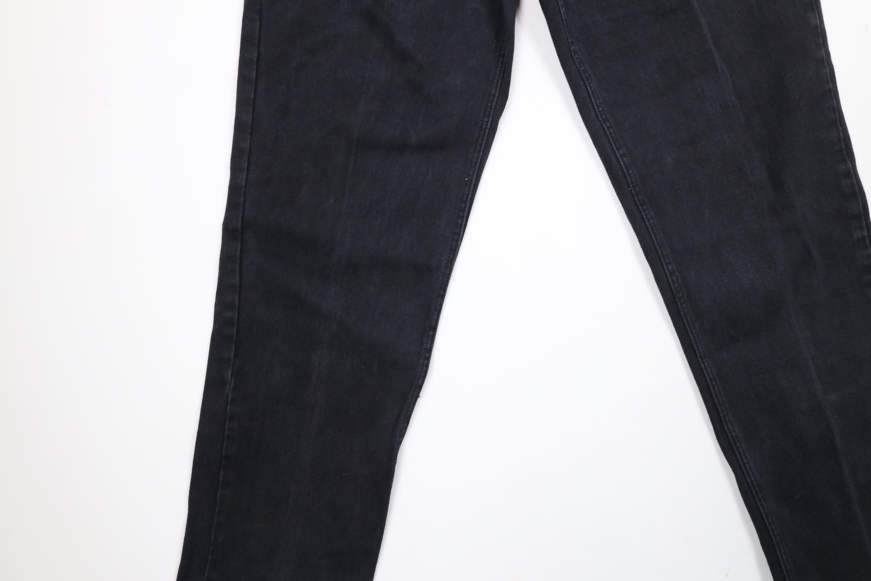 Vintage Vintage 90s Streetwear Fit Tapered Leg Denim Jeans Black Size US 34 / EU 50 - 6 Thumbnail