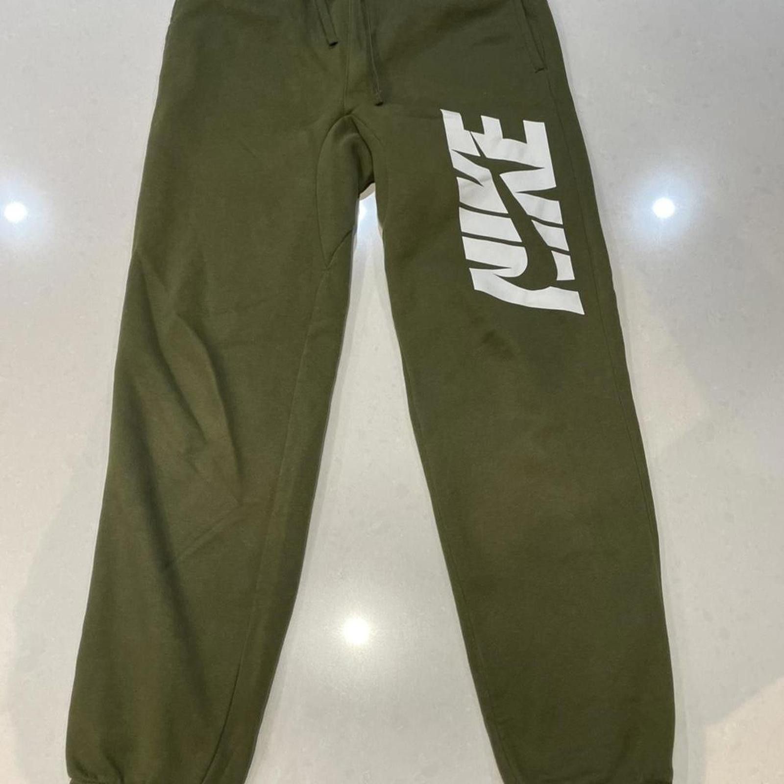 Nike Nike Logo Sweatpants Green Size US 30 / EU 46 - 2 Thumbnail