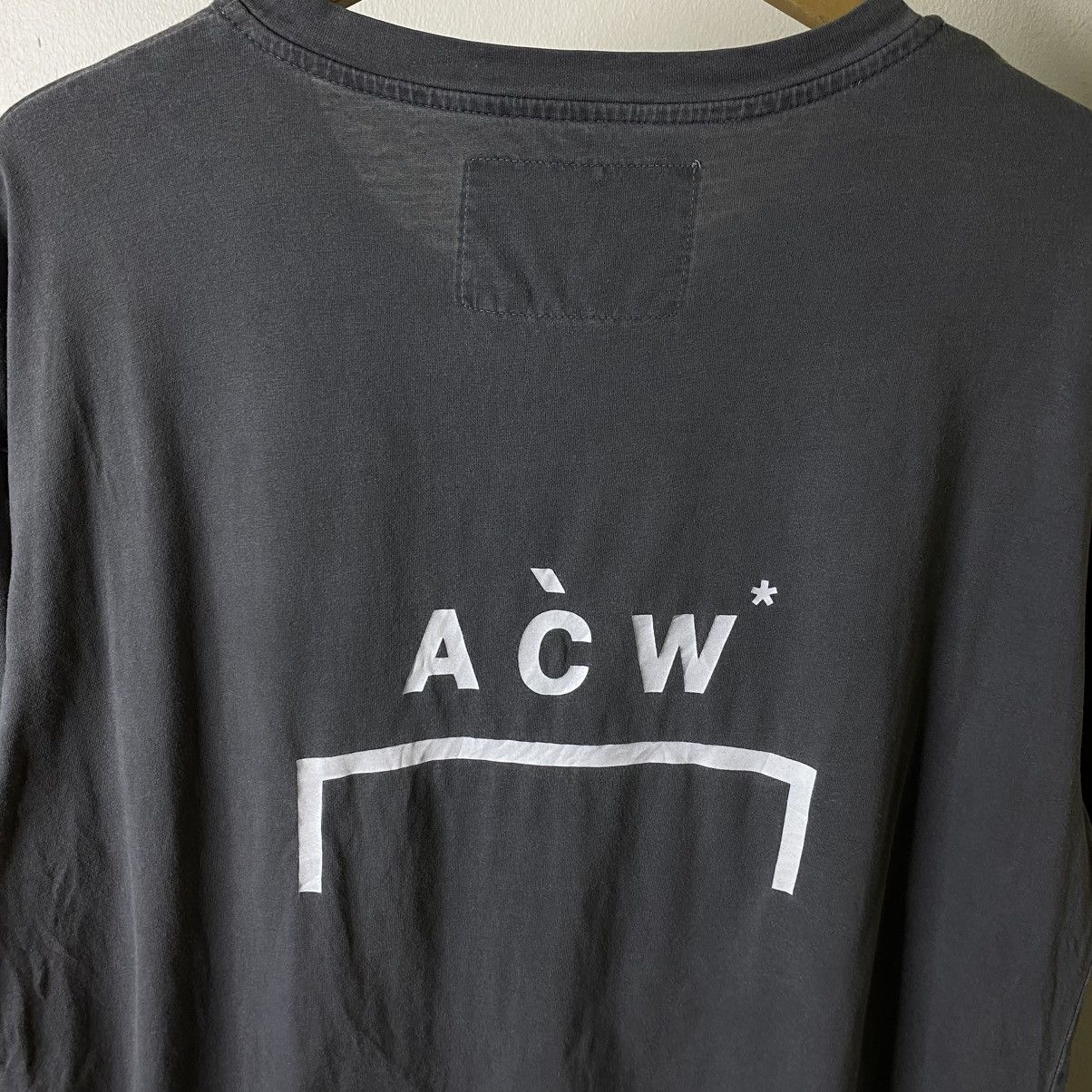 A-COLD-WALL* ACW Graphic Grey Tee Size US XL / EU 56 / 4 - 2 Thumbnail