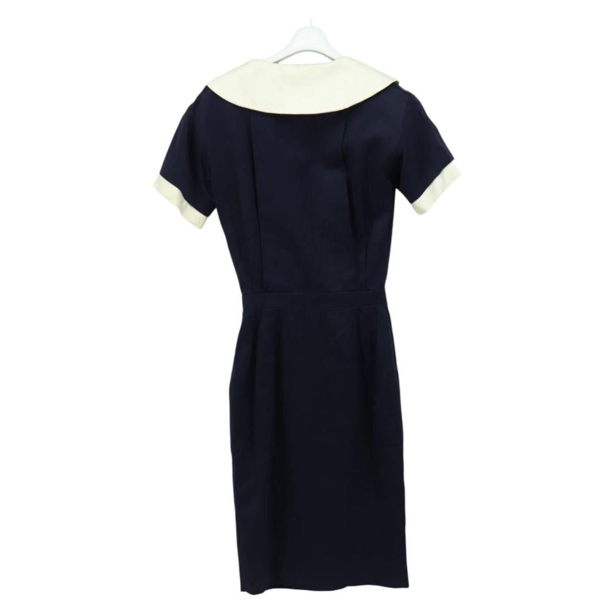 Chanel Chanel One Piece Cotton Navy CC Shirt Size ONE SIZE - 2 Thumbnail