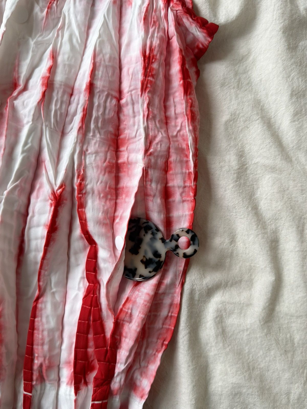 Issey miyake man archive blood vest