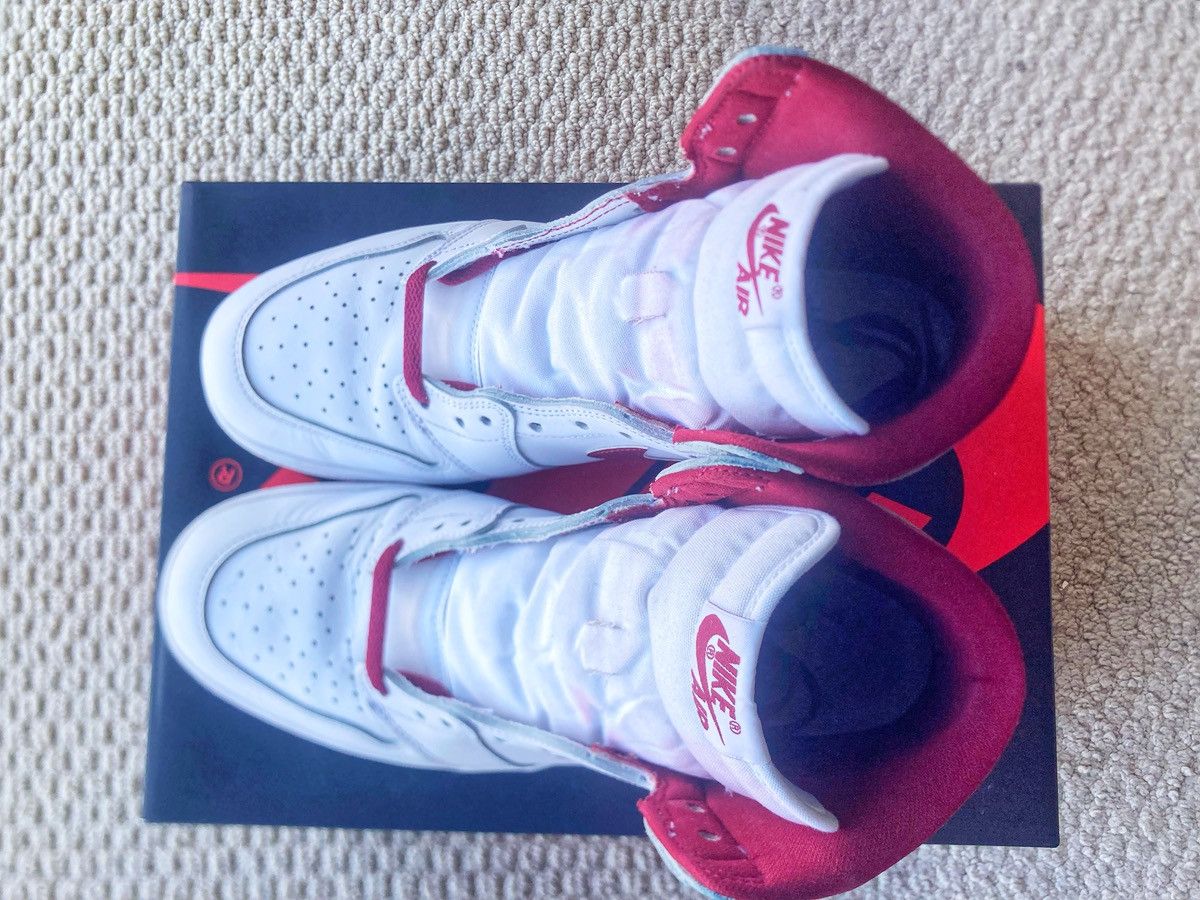 Nike Nike Air Jordan 1 Retro High 85 Metallic Burgundy Size US 13 / EU 46 - 4 Thumbnail