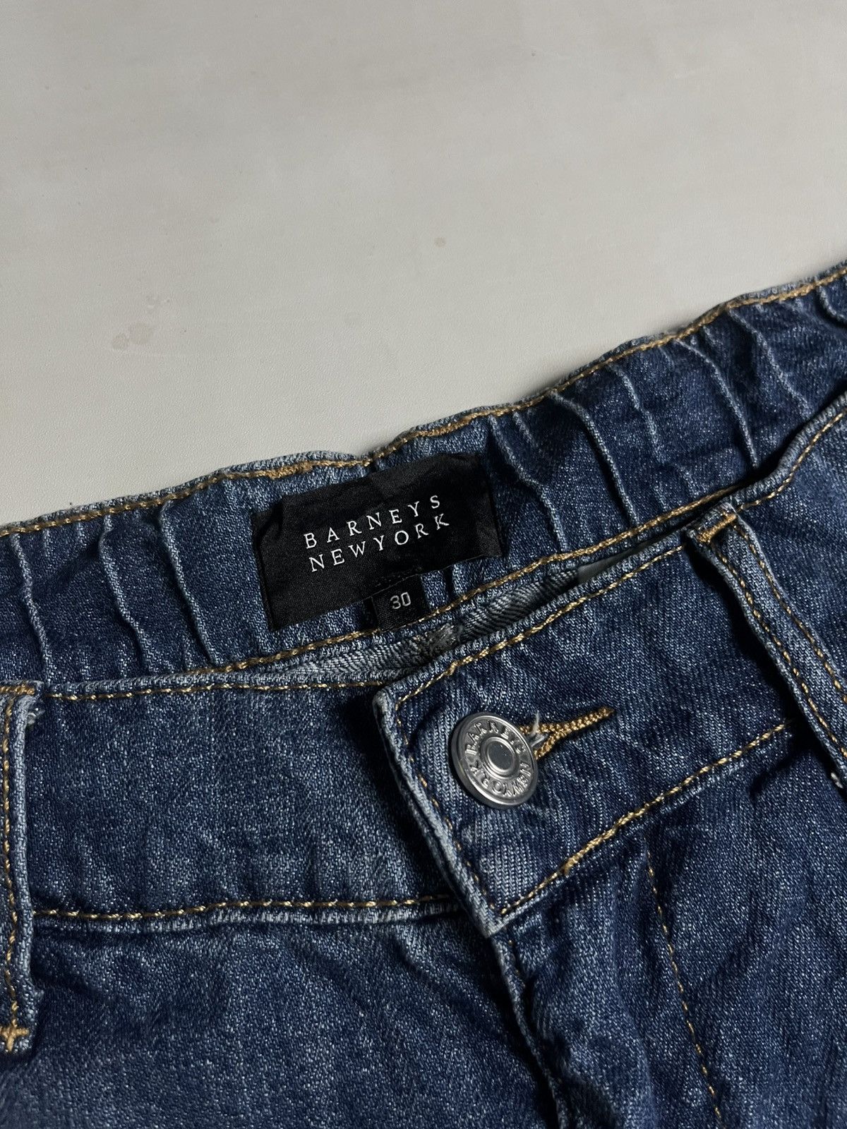 Needles 00s Barneys Newyork Baggy Big OL denim / Needles yohji style Size US 30 / EU 46 - 3 Thumbnail