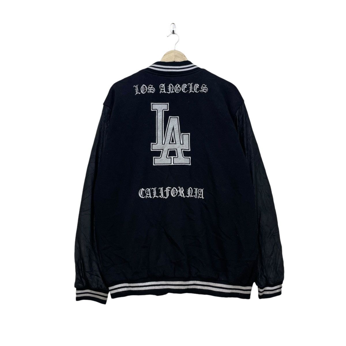 MLB × New York Yankees × Vintage Japanese Brand Los Angelos Carlifonia Bomber Jacket Size US M / EU 48-50 / 2 - 1 Thumbnail