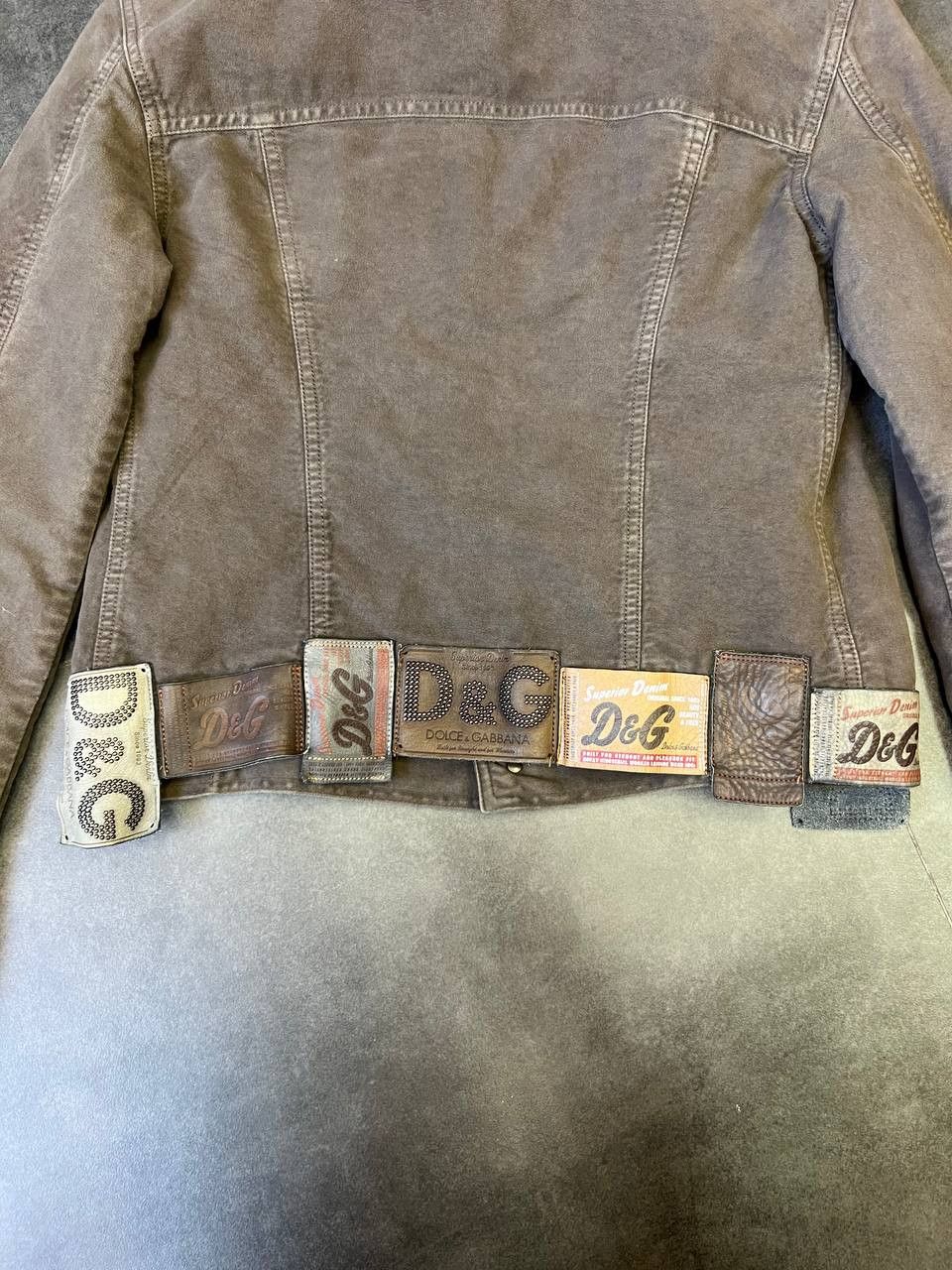 Dolce & Gabbana AW2003 Dolce & Gabbana Archive Tags Denim Jacket Size US L / EU 52-54 / 3 - 5 Thumbnail