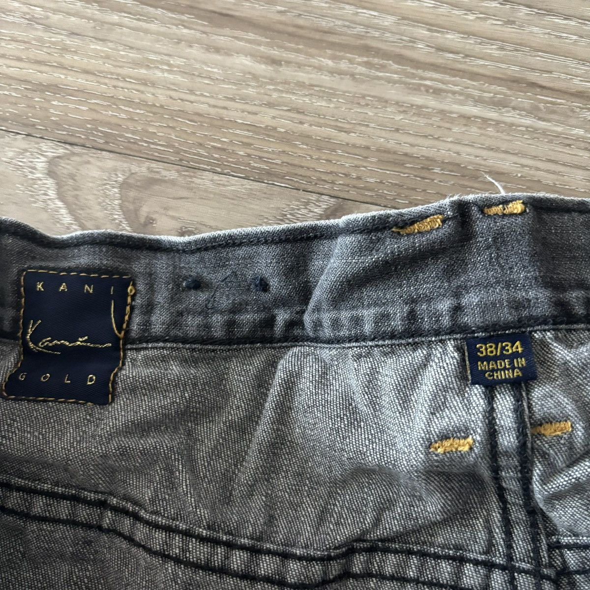 Vintage Crazy Vintage Y2K/2000s Baggy Faded Black Skater Style Denim Jeans! 38x34 Size US 38 / EU 54 - 8 Thumbnail