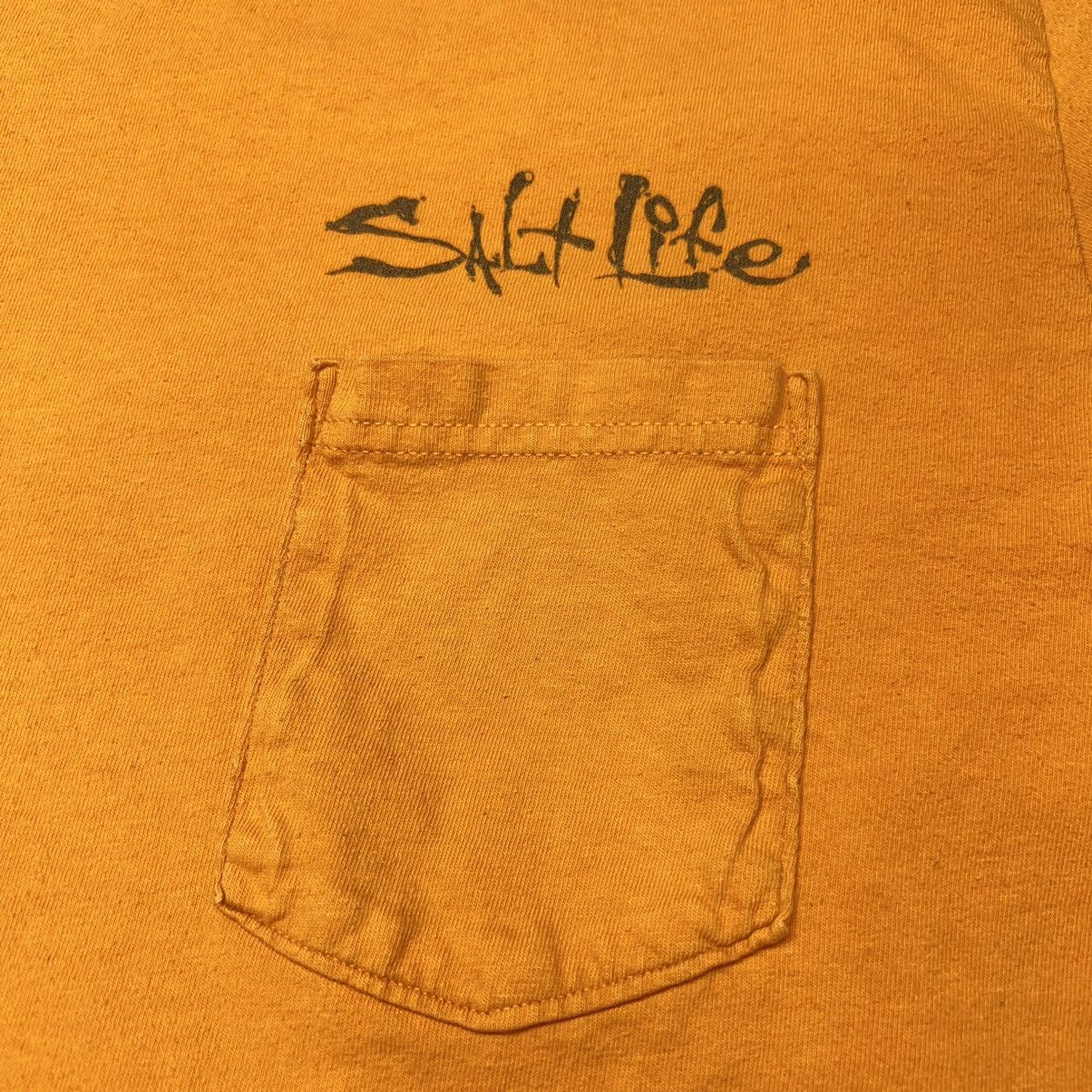 Other Salt Life Tee Shirt Orange Jigs Up Fishing Graphic Y2K Size US L / EU 52-54 / 3 - 9 Thumbnail