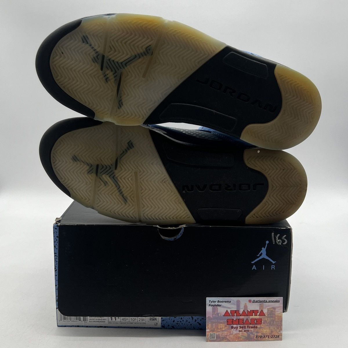 Jordan Brand Air Jordan 5 unc Size US 11.5 / EU 44-45 - 8 Thumbnail