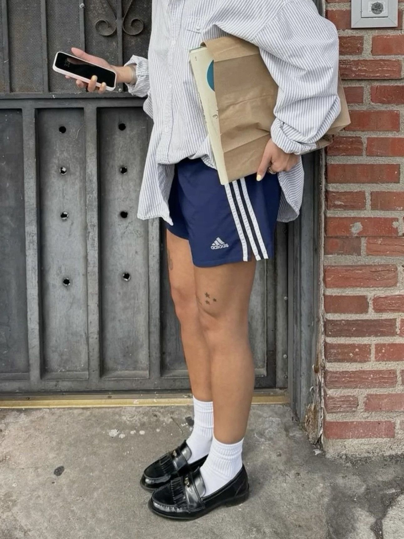 Adidas  Vintage Vintage Adidas Pinterest Baggy Shorts Balenciaga Style |  Grailed