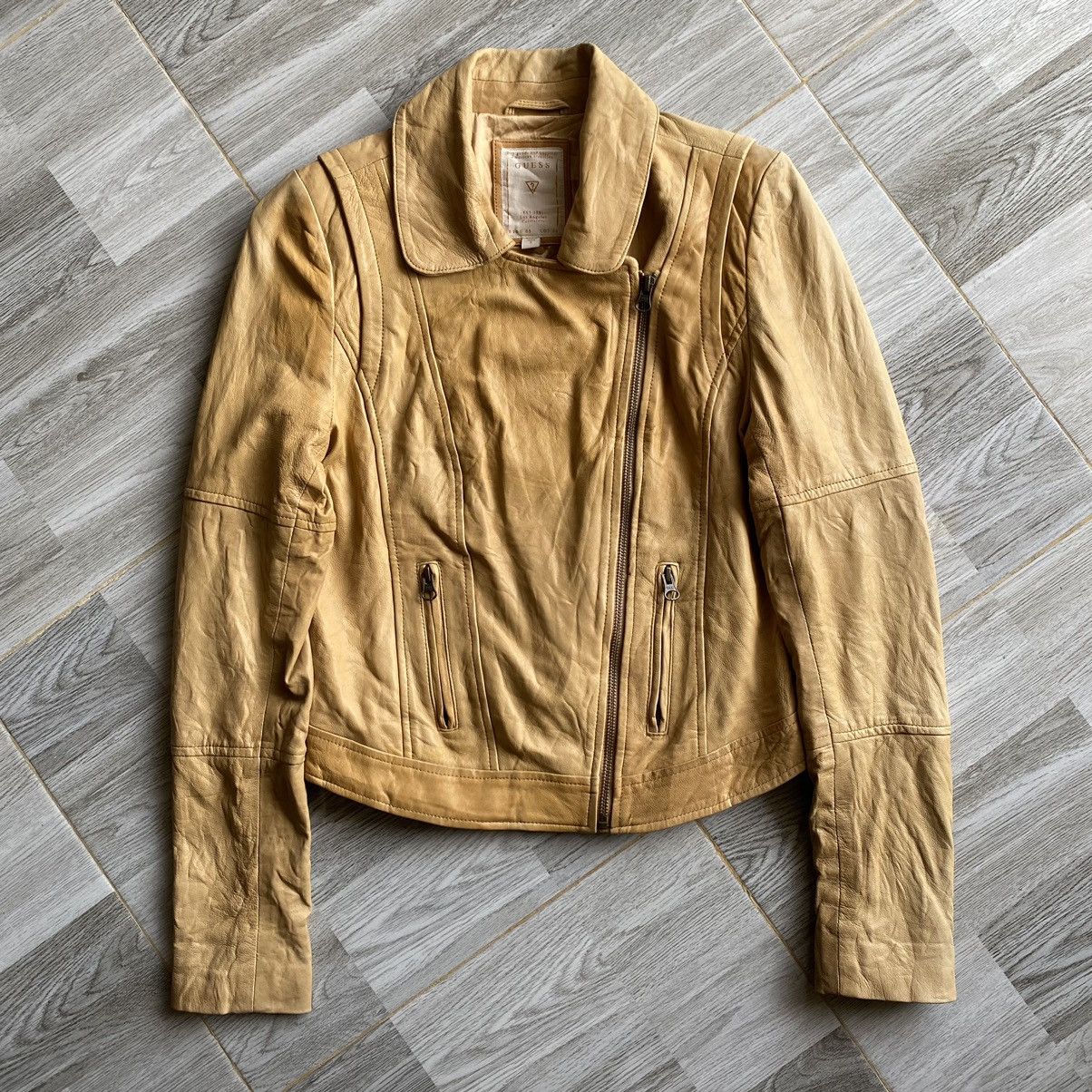 Guess Guess Leather Jacket Size S Size S / US 4 / IT 40 - 2 Thumbnail