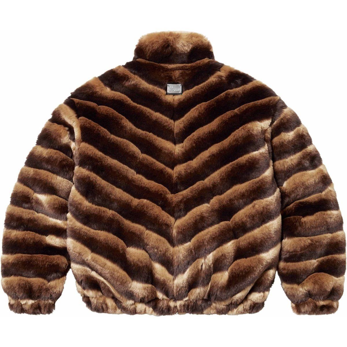 Supreme Supreme Faux Fur Jacket Brown Size US S / EU 44-46 / 1 - 2 Thumbnail