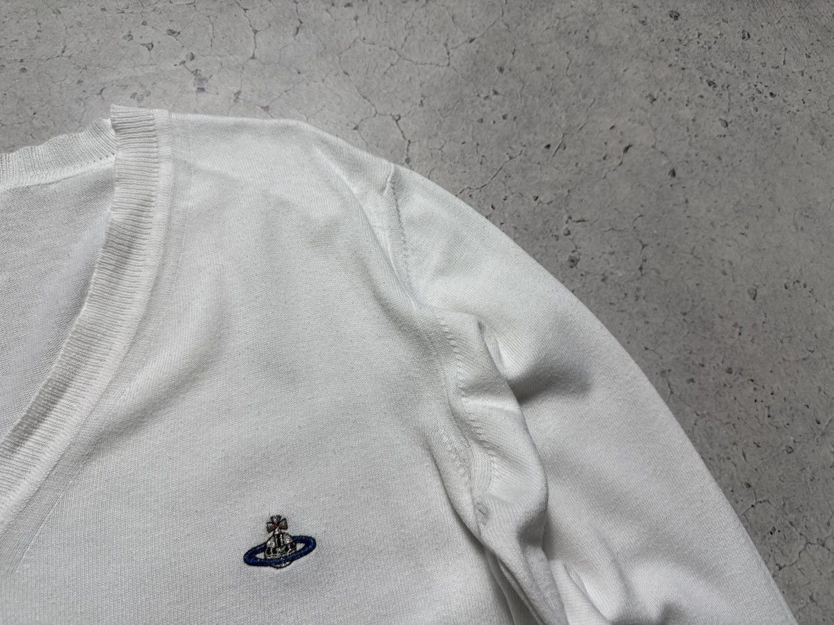 Vivienne Westwood Vivienne Westwood Luxury Sweater Pullover White Size US L / EU 52-54 / 3 - 5 Thumbnail