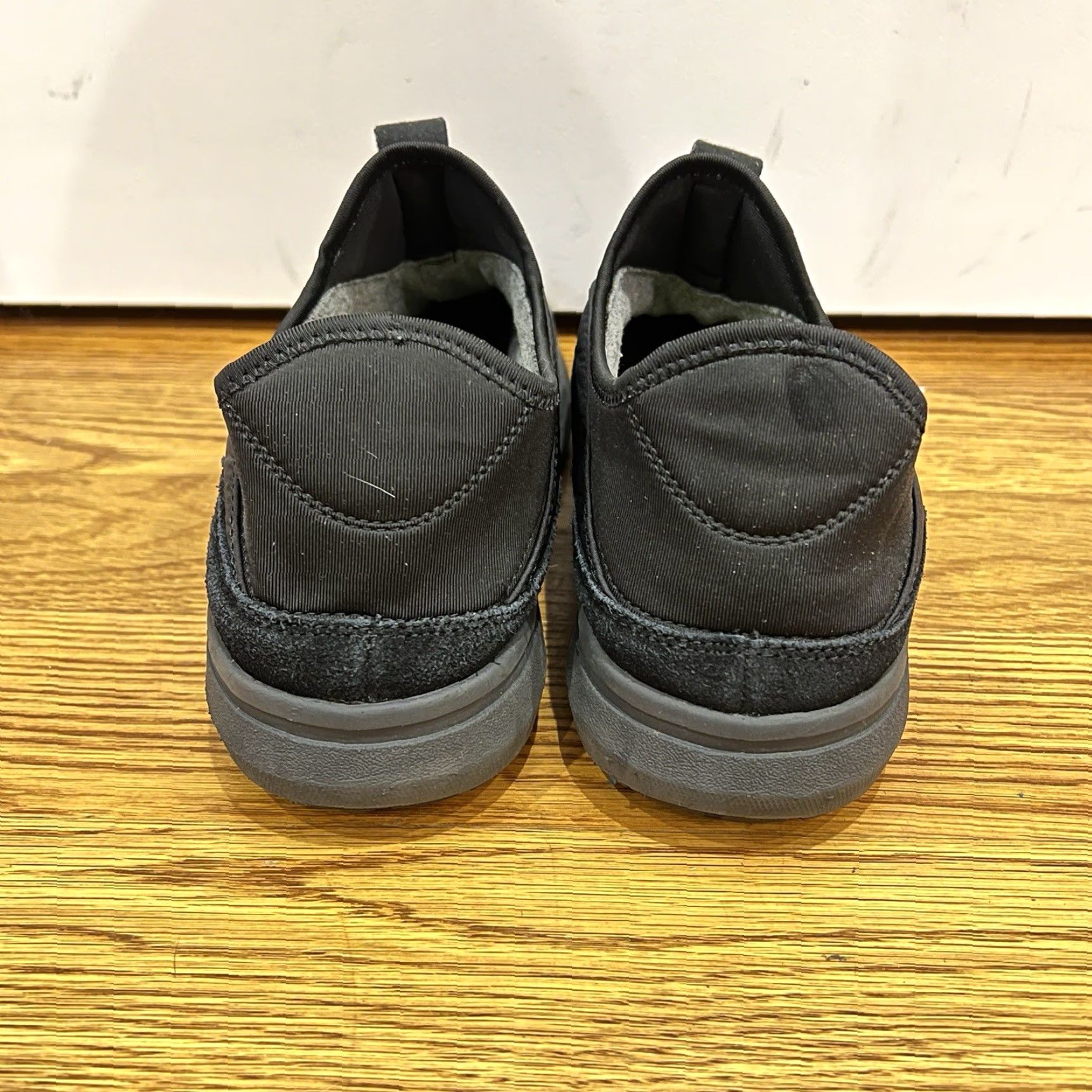 Florsheim FLORSHEIM JAVA Sportie Wool Sneakers Men Black Size 10 M Slip-On Athletic Casual Size US 10 / EU 43 - 7 Thumbnail