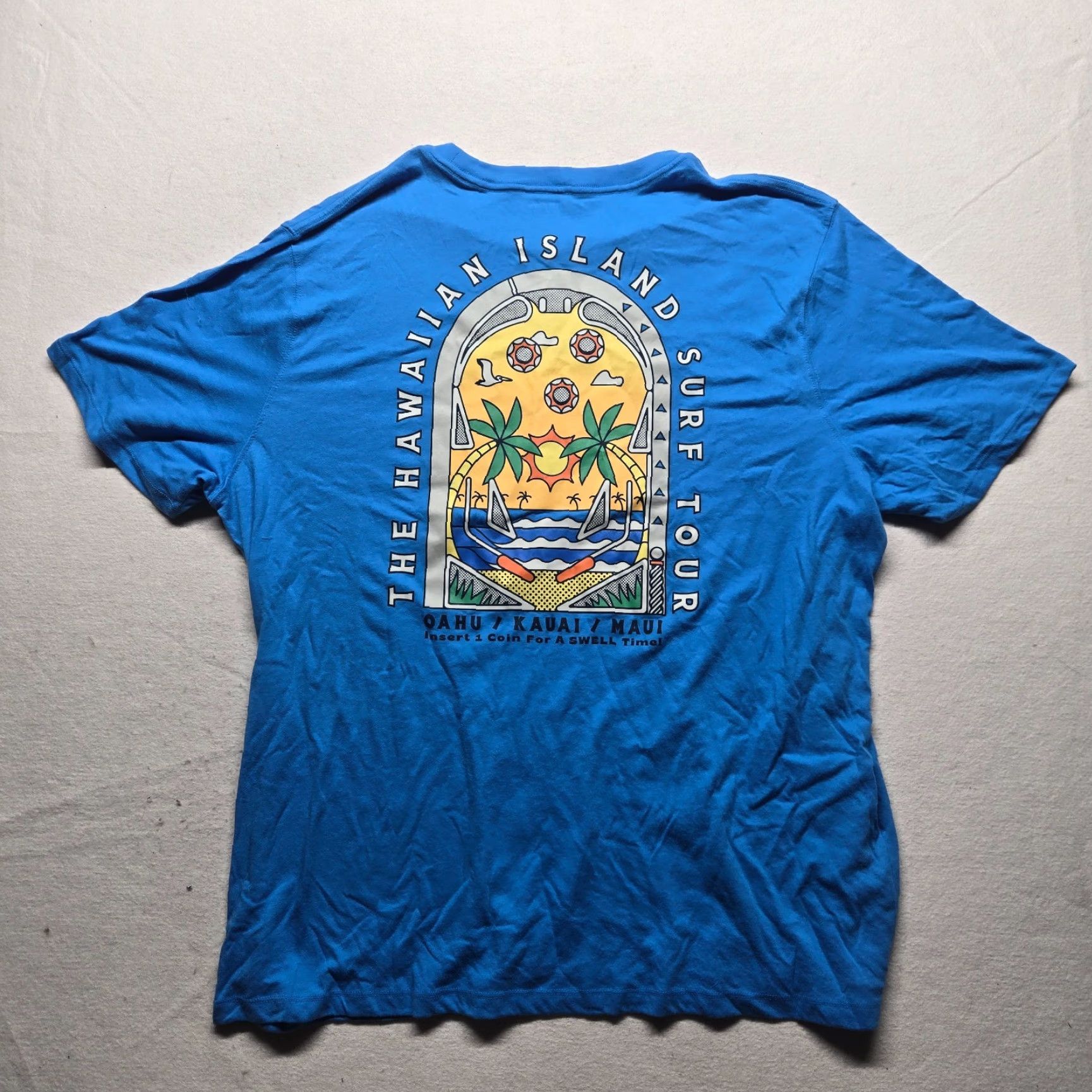 Old Navy Old Navy Maui Hawaii Tropical Paradise Blue Shirt Adult 2XL Blue T-Shirt Men's Tropical 2XL Old Navy Maui Hawaii Paradise Shirt Mens Size US XXL / EU 58 / 5 - 8 Thumbnail
