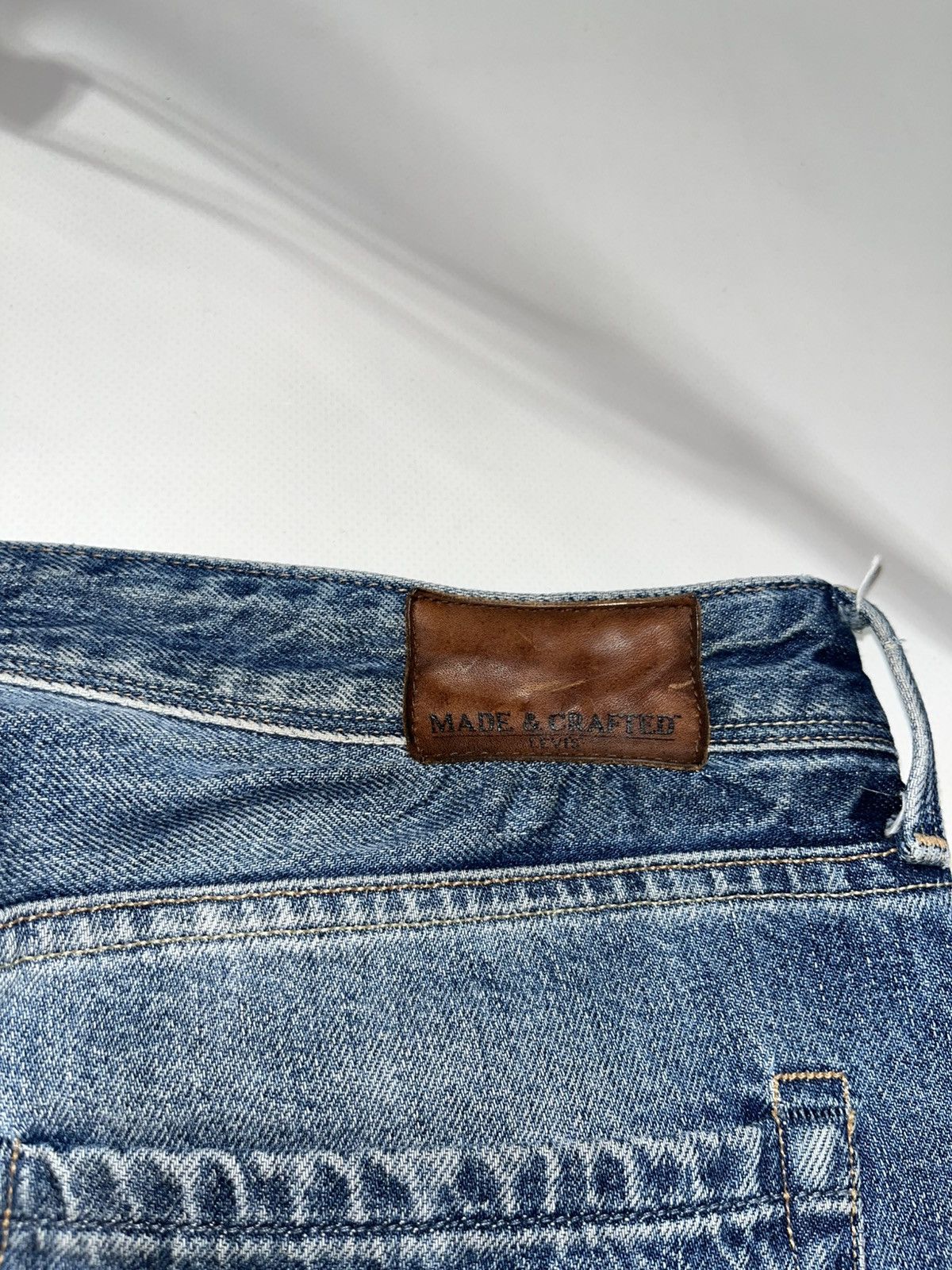 Levi's Made & Crafted VTG Japan Levi’s Made&Crafted big E taper salvadge jeans Size US 34 / EU 50 - 11 Thumbnail