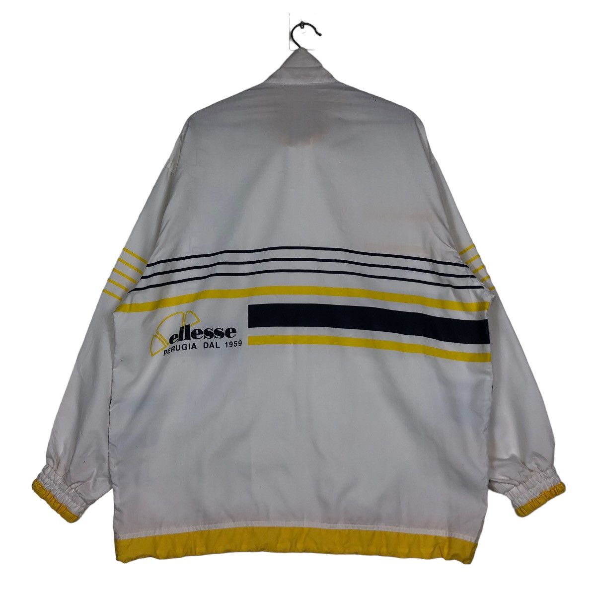 Japanese Brand 🔥Vintage Bomber Jacket Ellesse Japan Big Logo Spell Out Size US M / EU 48-50 / 2 - 8 Thumbnail
