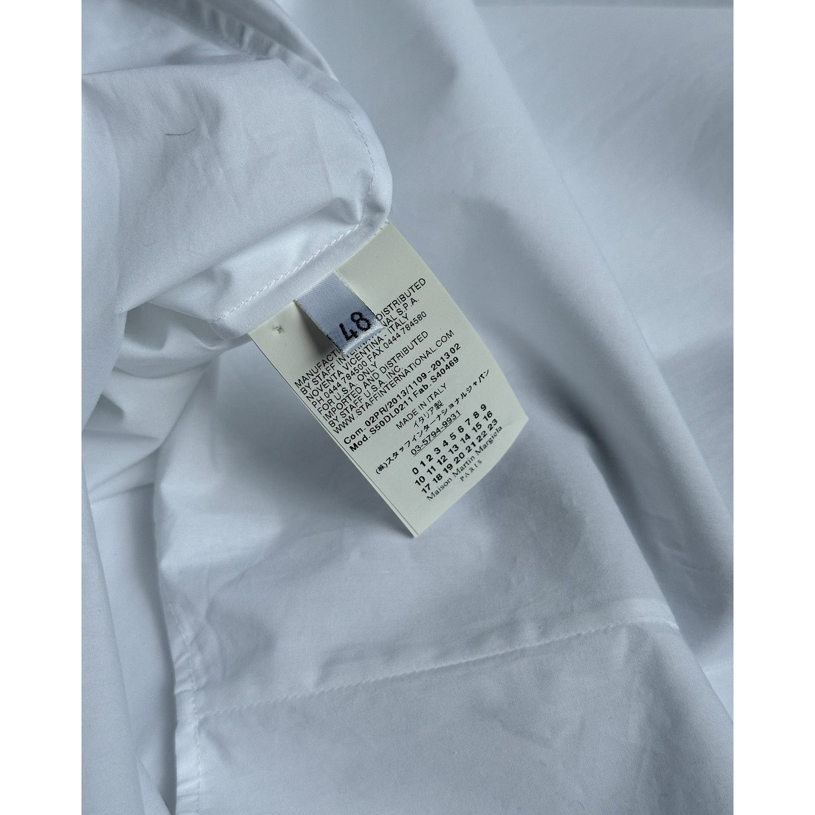 Maison Margiela Maison Margiela Trompe L'oeil Button Up Shirt Size US M / EU 48-50 / 2 - 4 Thumbnail