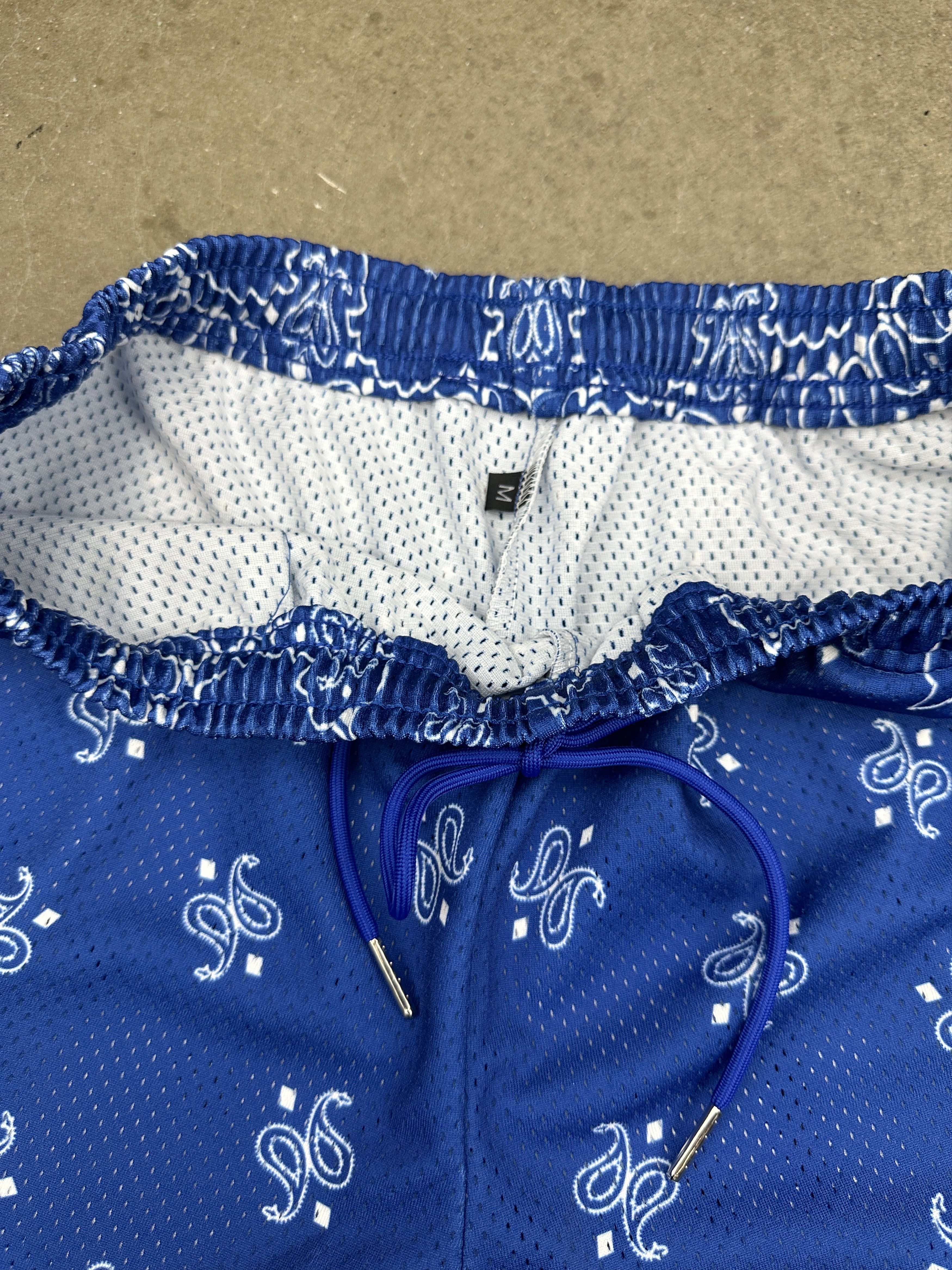 Other RODEO DR DODGER BLUE BANDANA MESH SHORTS - M Size US 32 / EU 48 - 4 Thumbnail