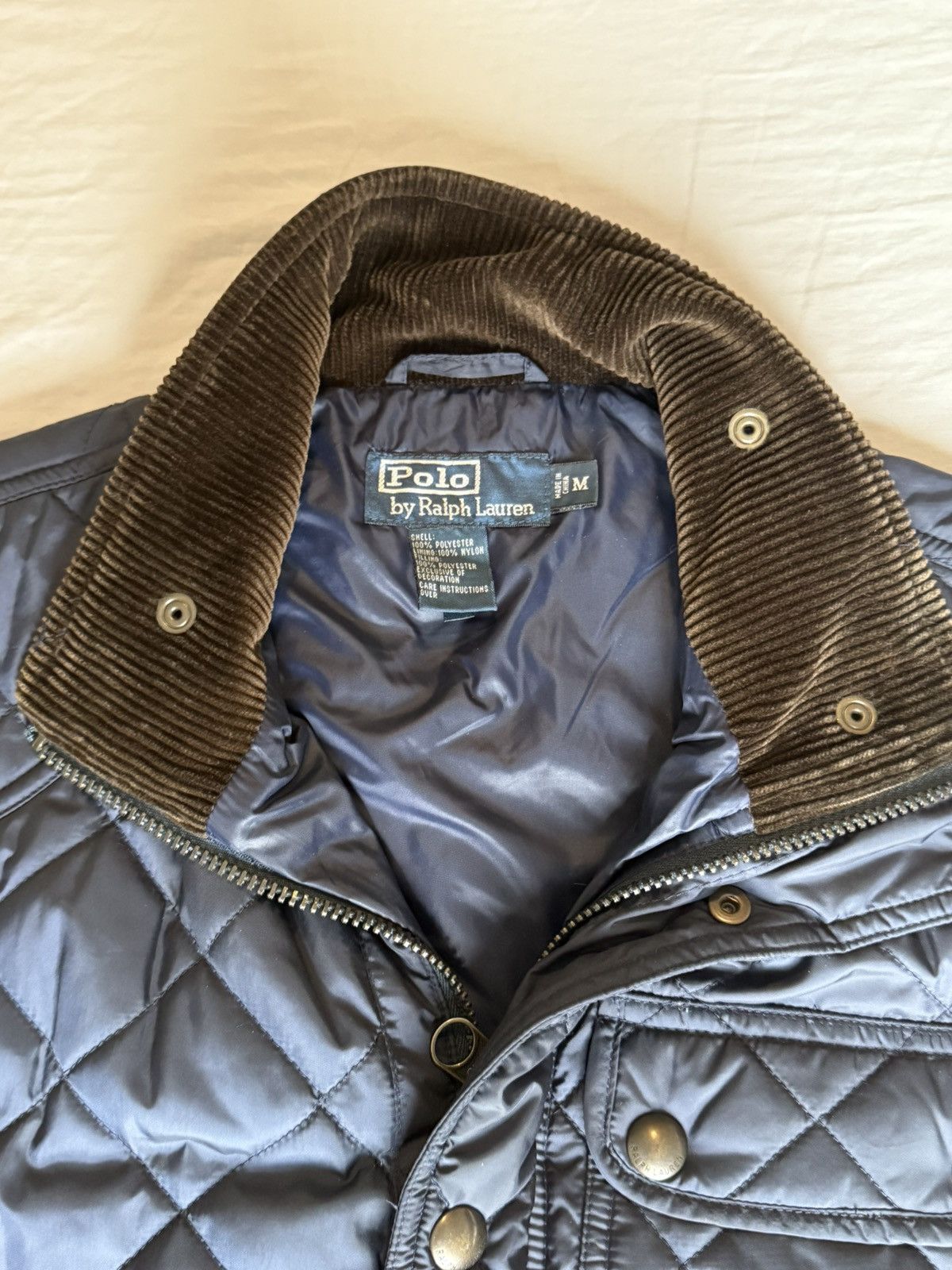 Polo Ralph Lauren Polo Ralph Lauren Diamond Quilted Vest - Navy Size US M / EU 48-50 / 2 - 3 Thumbnail