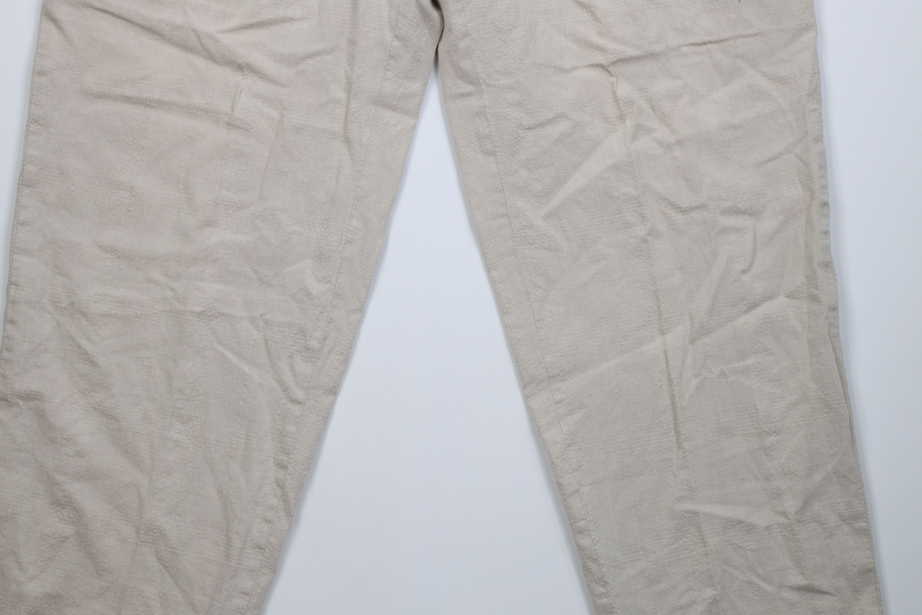 Vintage Vintage 90s Y2K Streetwear Seersucker Wide Leg Chino Pants Size US 44 / EU 60 - 4 Thumbnail