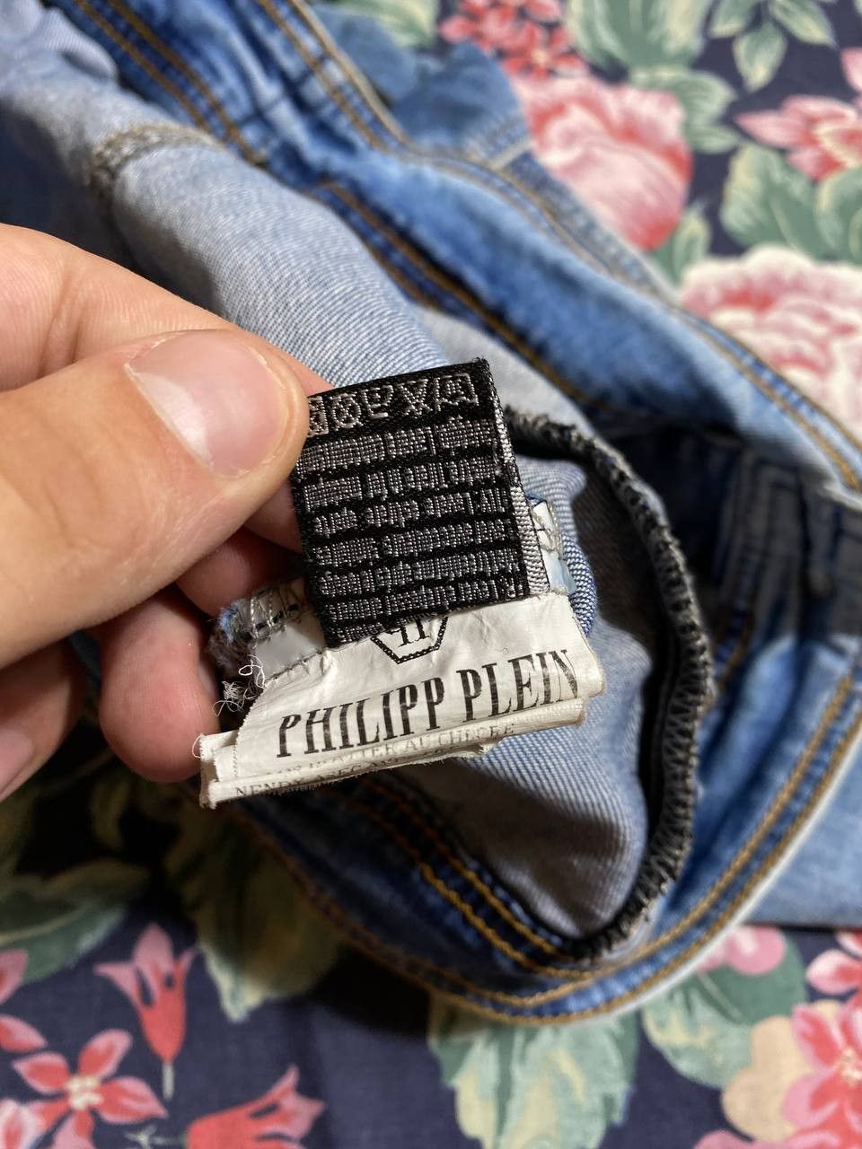 Philipp Plein × Vintage 🔥RARE🔥 PHILIPP PLEIN VINTAGE BASIC DENIM JACKET Size US M / EU 48-50 / 2 - 15 Thumbnail