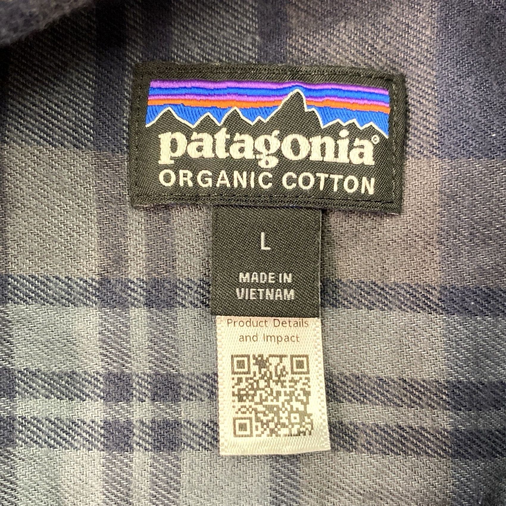 Patagonia Patagonia Shirt Button-Up Flannel Organic Cotton Blue Men’s Large Regular Pocketed Outdoor Casual 平 Size US L / EU 52-54 / 3 - 4 Thumbnail