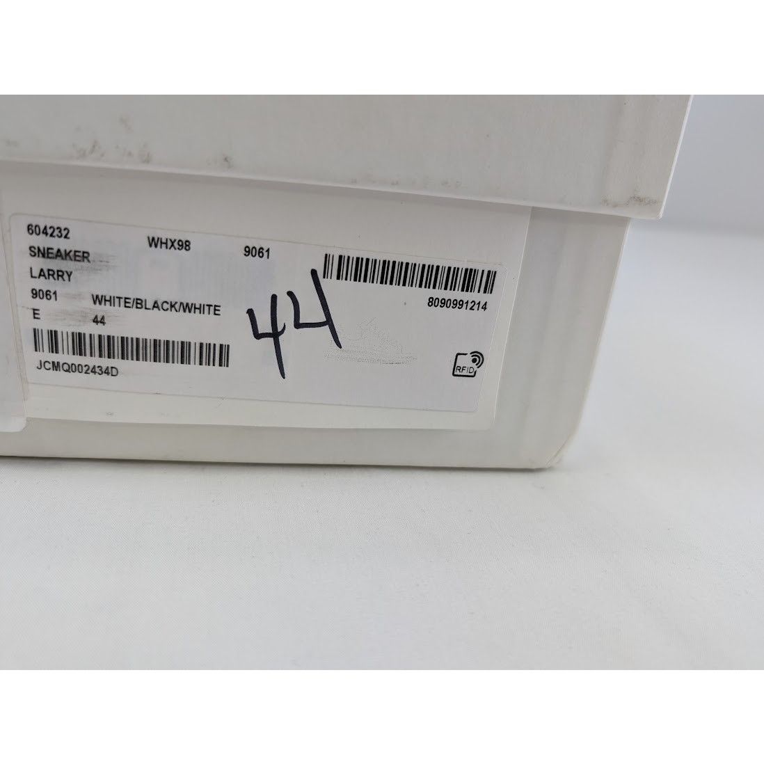 Alexander McQueen o1rshd1 Q:3 / Larry Sneakers in White/Black Size US 11 / EU 44 - 20 Thumbnail