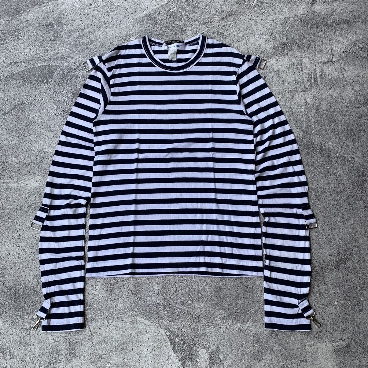 10 Corso Como × Comme des Garcons Comme des garcons SHIRT Stripe Longsleeve Size US S / EU 44-46 / 1 - 1 Thumbnail