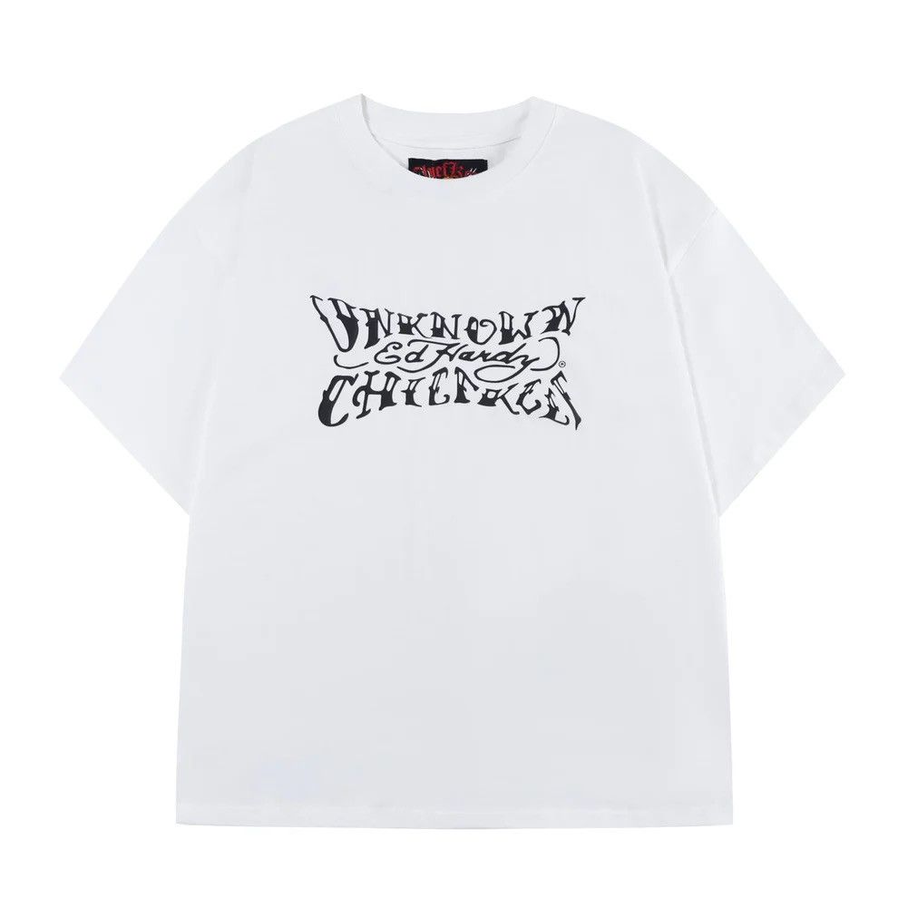 Ed Hardy Chief Keef Unknown Tee White Size Large Brand New