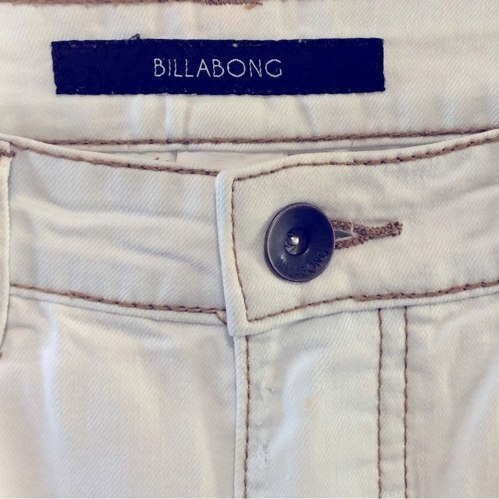 Billabong Billabong Y2K white distressed moms jeans sz 28 X 32 Size 28" / US 6 / IT 42 - 5 Thumbnail