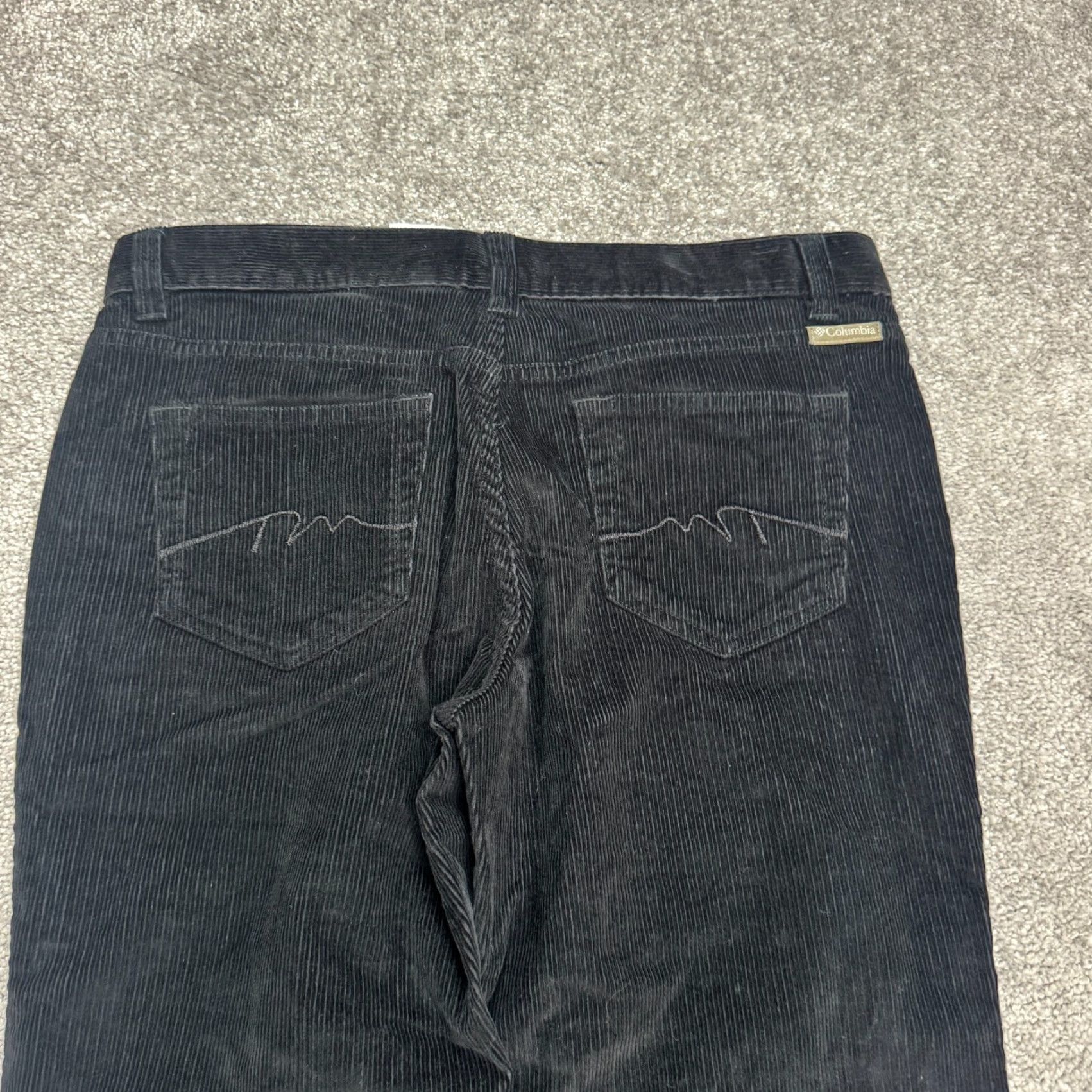 Vintage Columbia Women’s Bootcut Corduroy Pants 6 Black Cotton Mid Rise Classic Outdoor Size 28" / US 6 / IT 42 - 4 Thumbnail