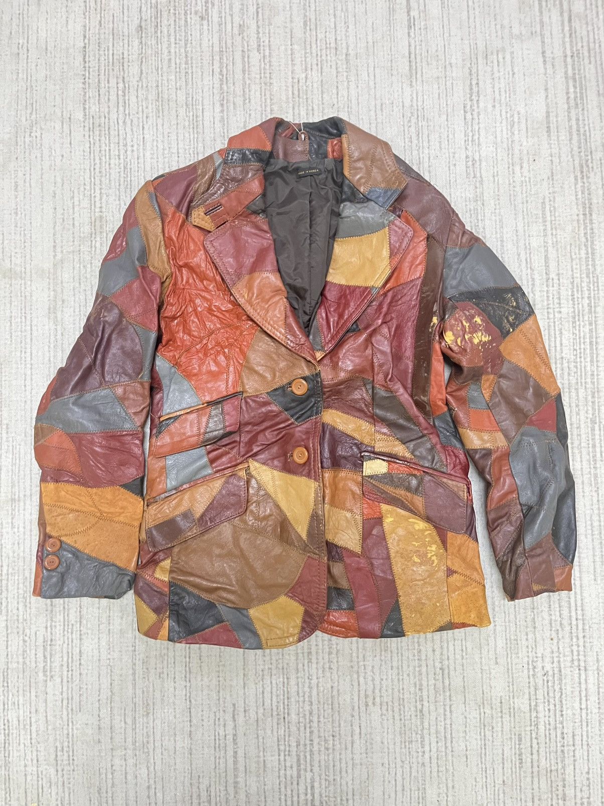 Issey Miyake Vintage leather jacket Size US S / EU 44-46 / 1 - 1 Thumbnail