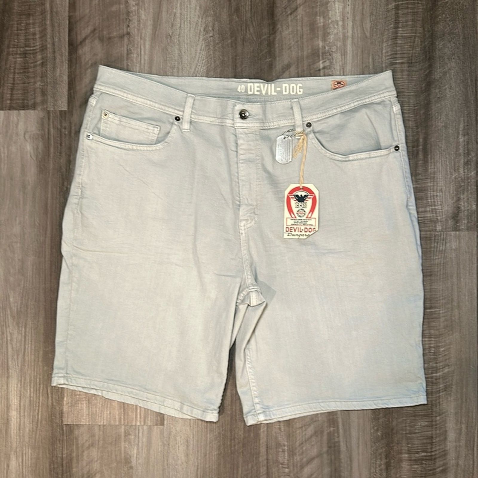 Other Devil-Dog Dungarees Slim Straight Denim Shorts - 40 Size US 40 / EU 56 - 1 Thumbnail