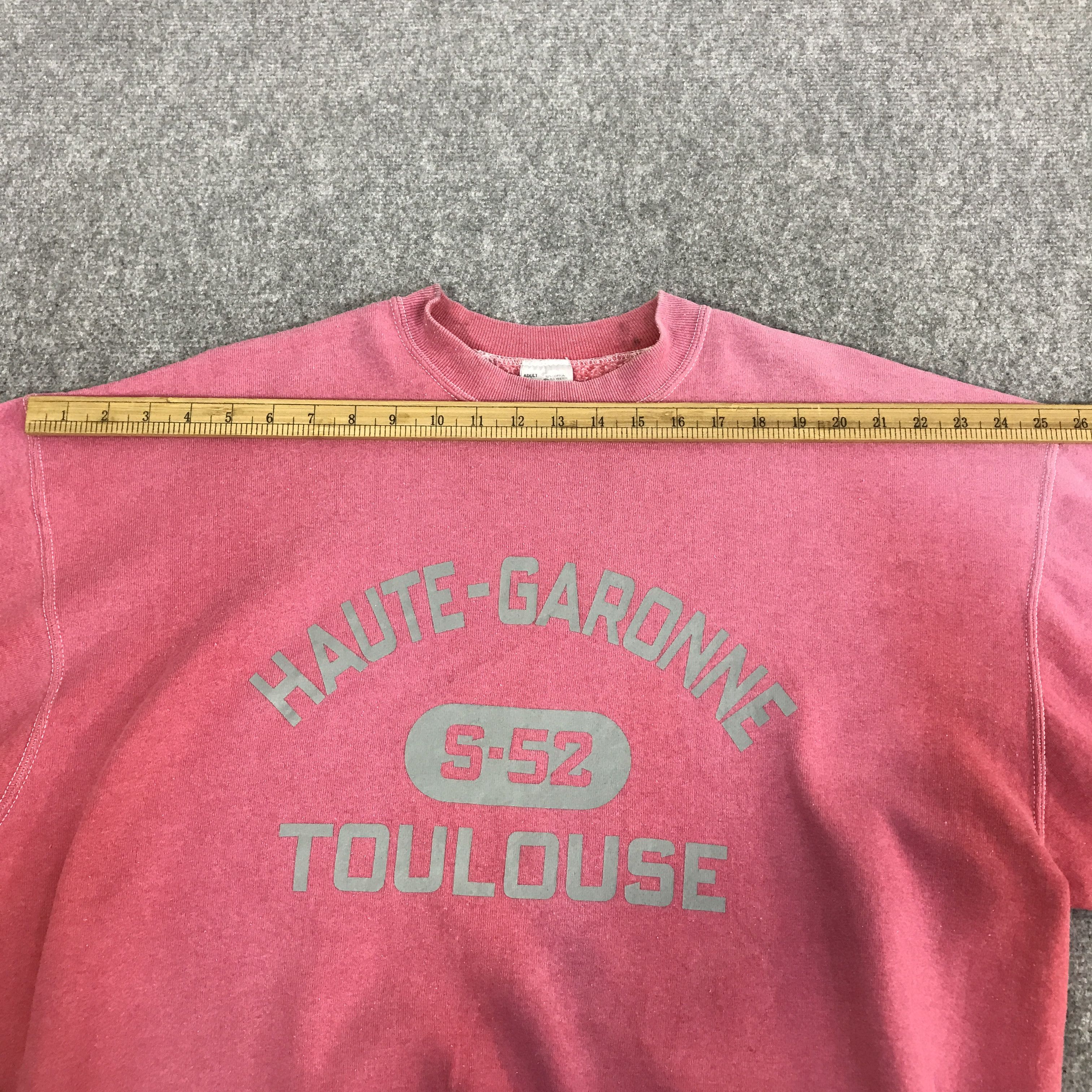 Fruit Of The Loom VINTAGE HAUTE GARONNE SWEATSHIRT K91B11 Size US XL / EU 56 / 4 - 5 Thumbnail