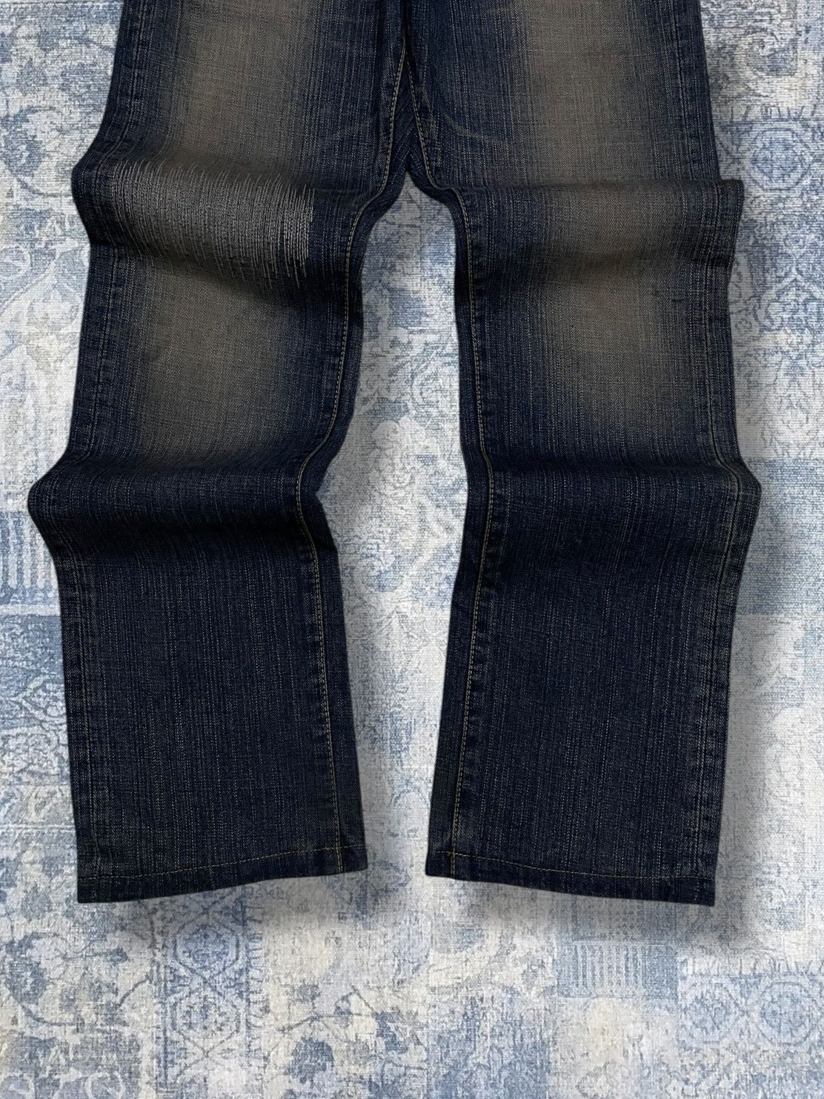 Japanese Brand Vintage 1990s Iconic Japan Designer Back Number Distressed Size US 28 / EU 44 - 3 Thumbnail
